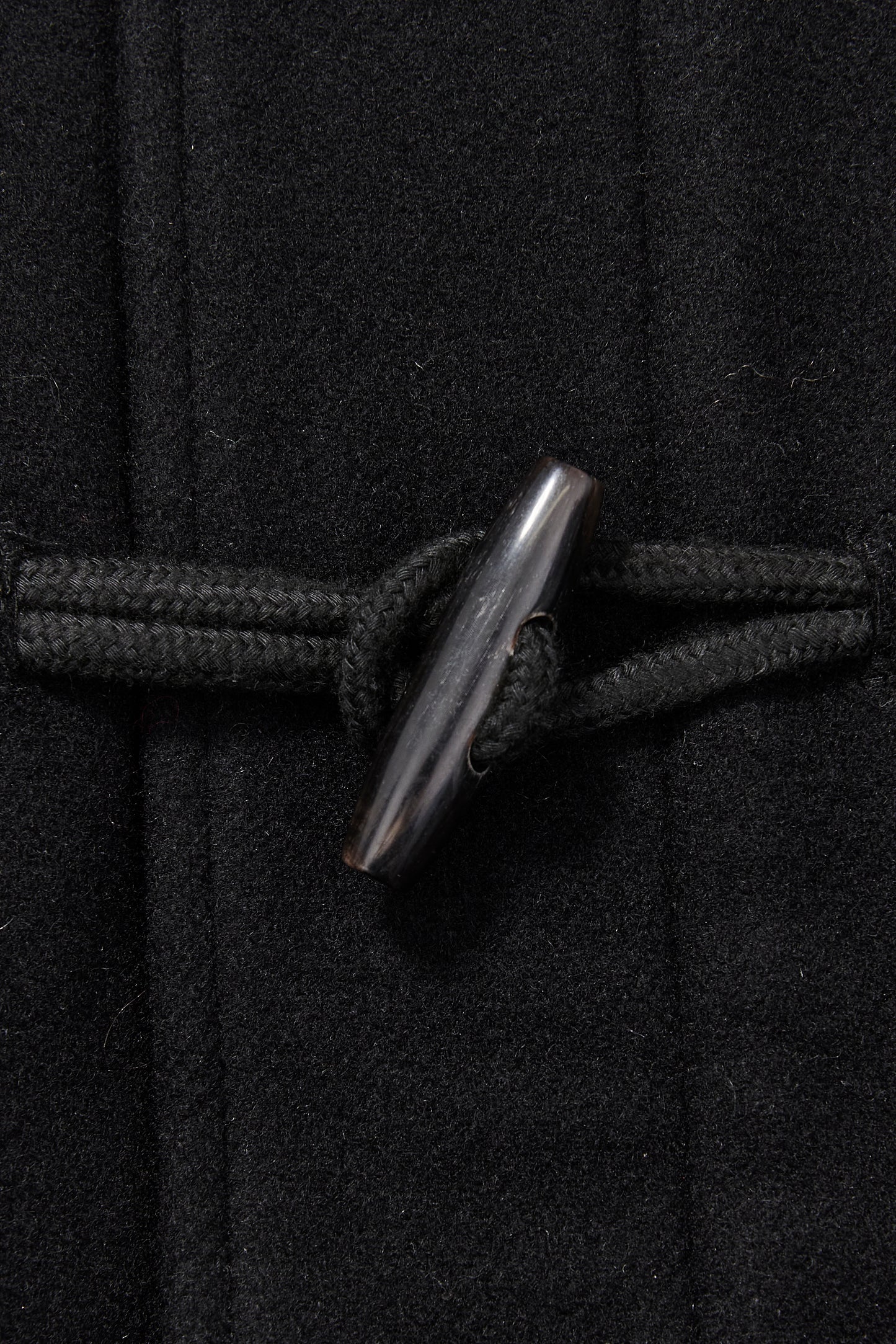 Rope-Linked Wool Coat