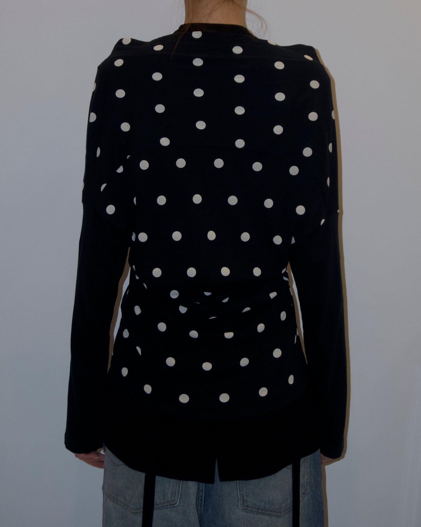 YOHJI YAMAMOTO +NOIR Dot Cardigan