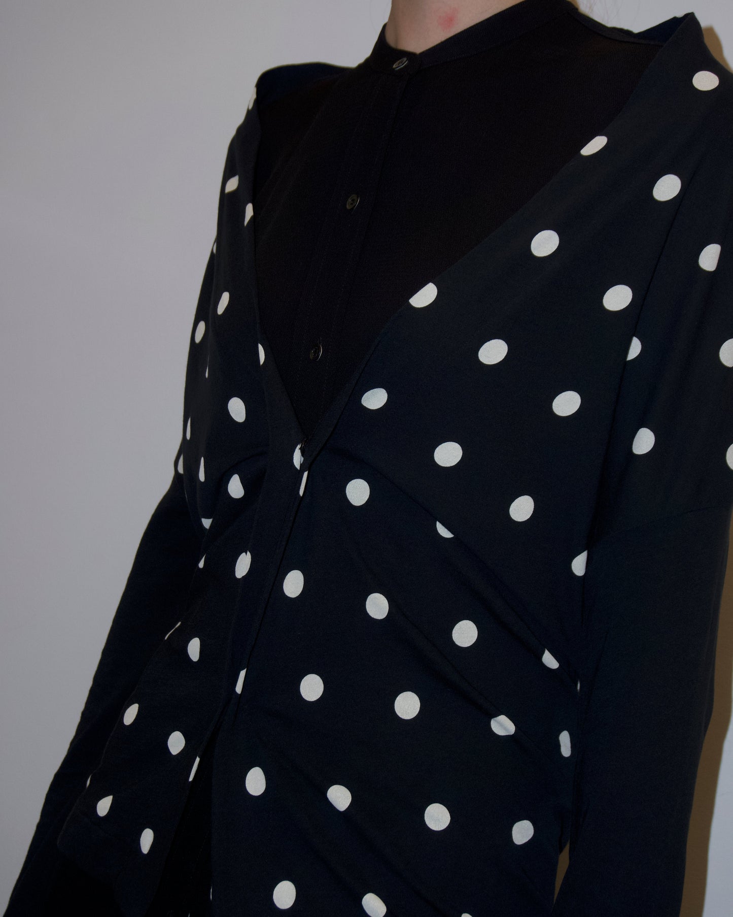 YOHJI YAMAMOTO +NOIR Dot Cardigan