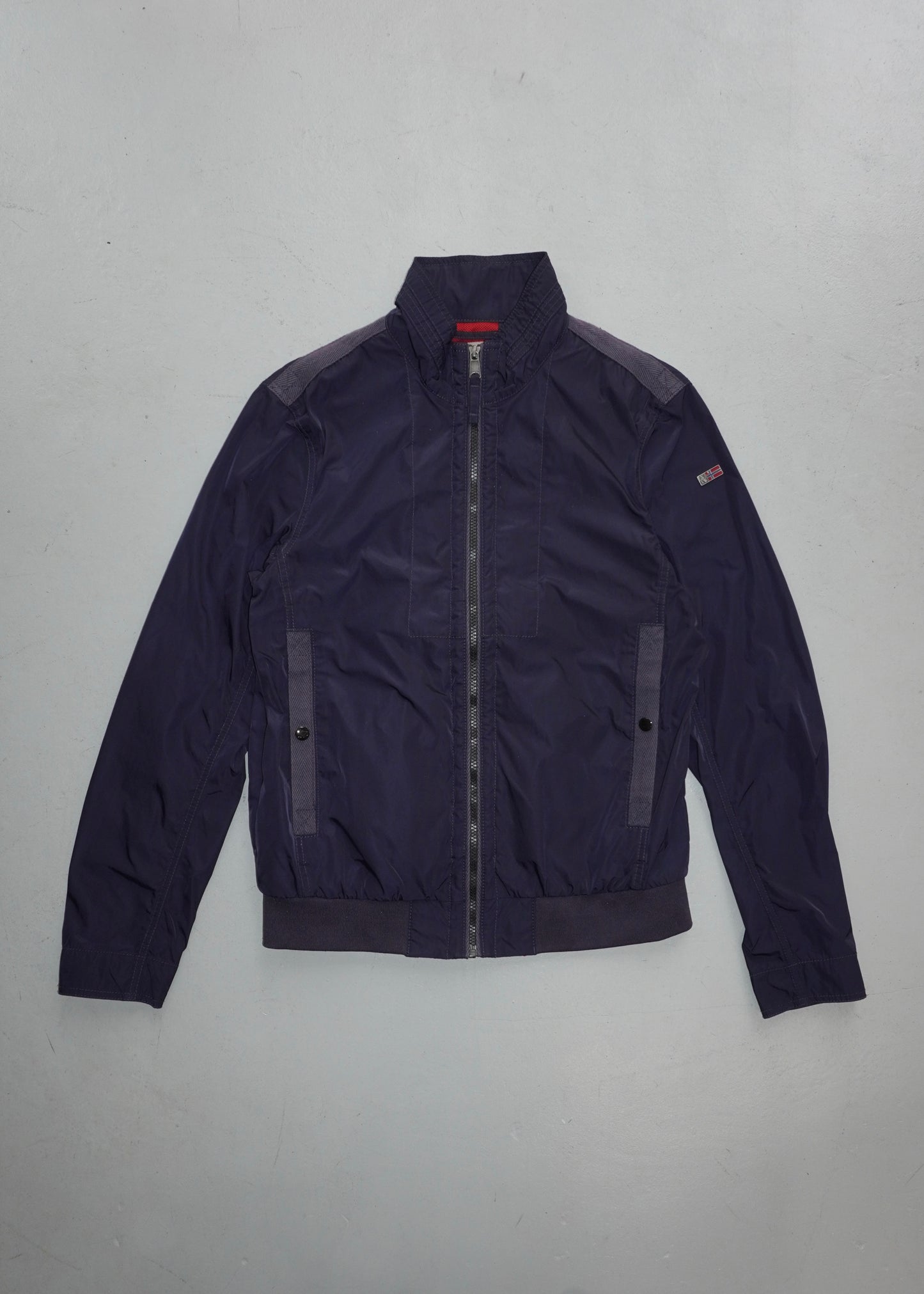 Napapijri Nylon Zip Jacket (Navy)