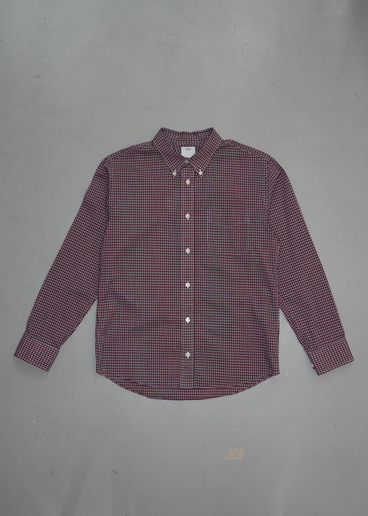 Visvim Long-Sleeved BD Shirt (Checked, made in Japan)