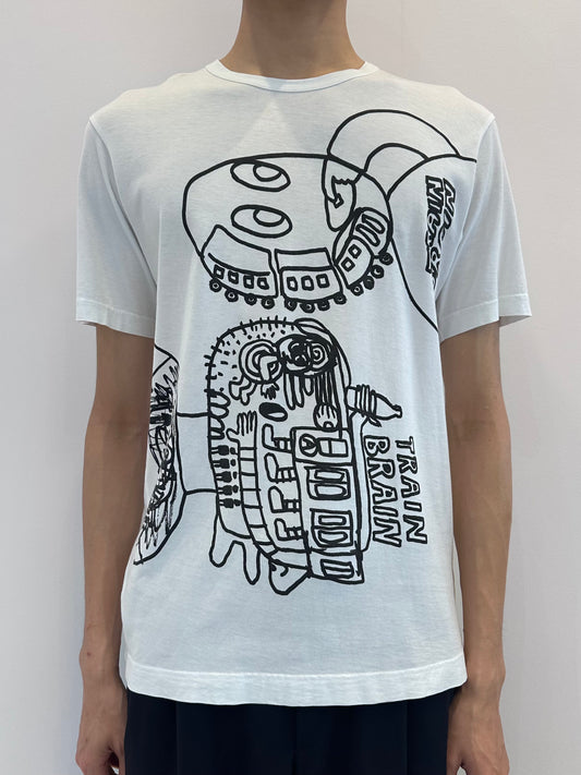 CDG Train Brain Graphic Tee