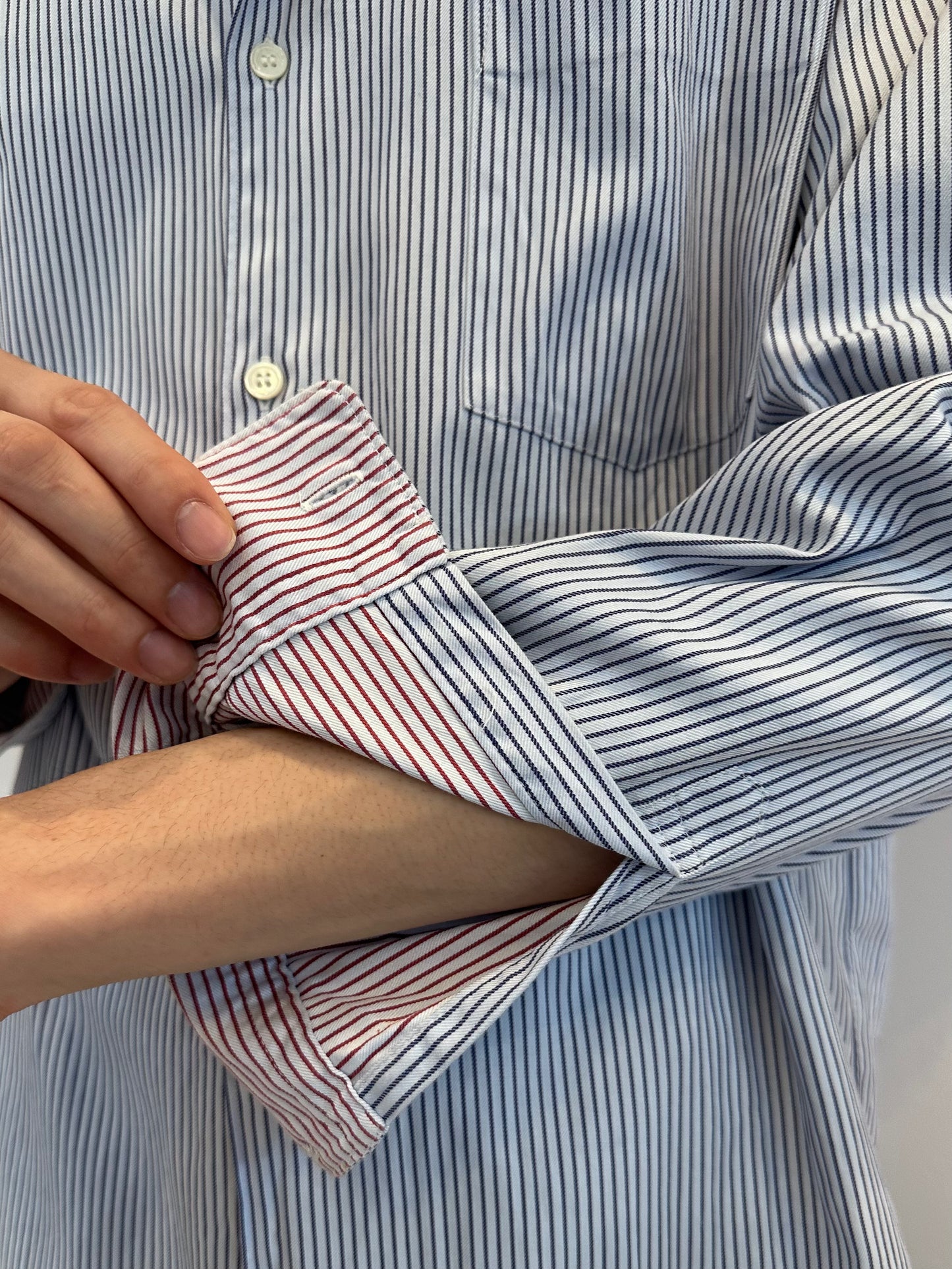 CDG HOMME Stripe B.D. Shirt