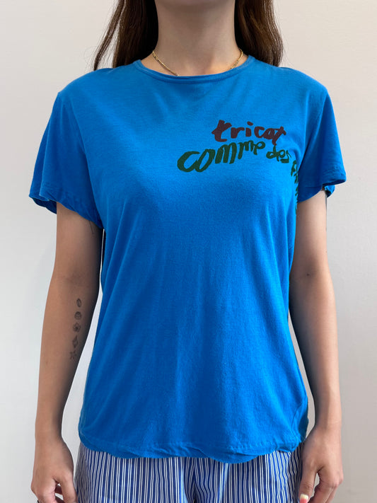 tricot COMME des GARÇONS Handwritten Logo Tee