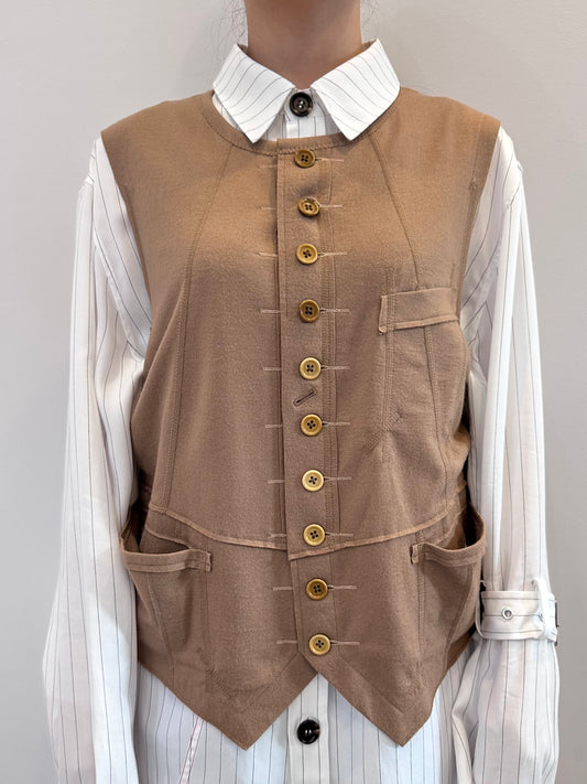 TAKAHIROMIYASHITA TheSoloist. SS11 Camel Vest