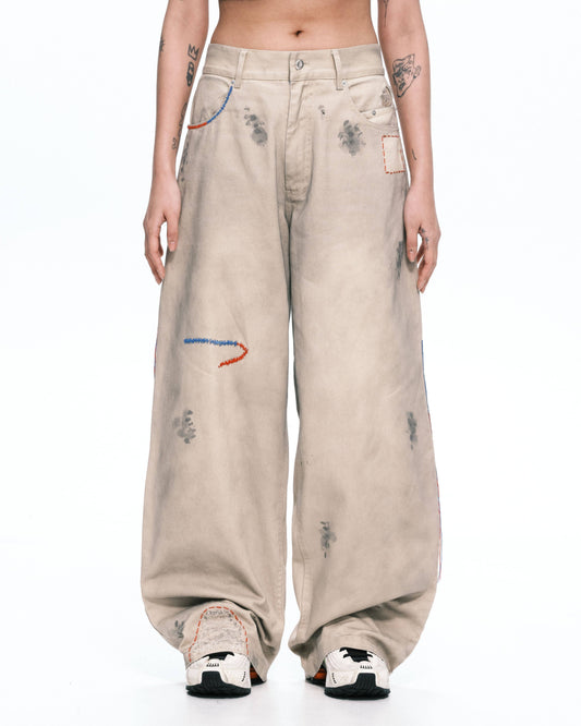 Hand patched chino
