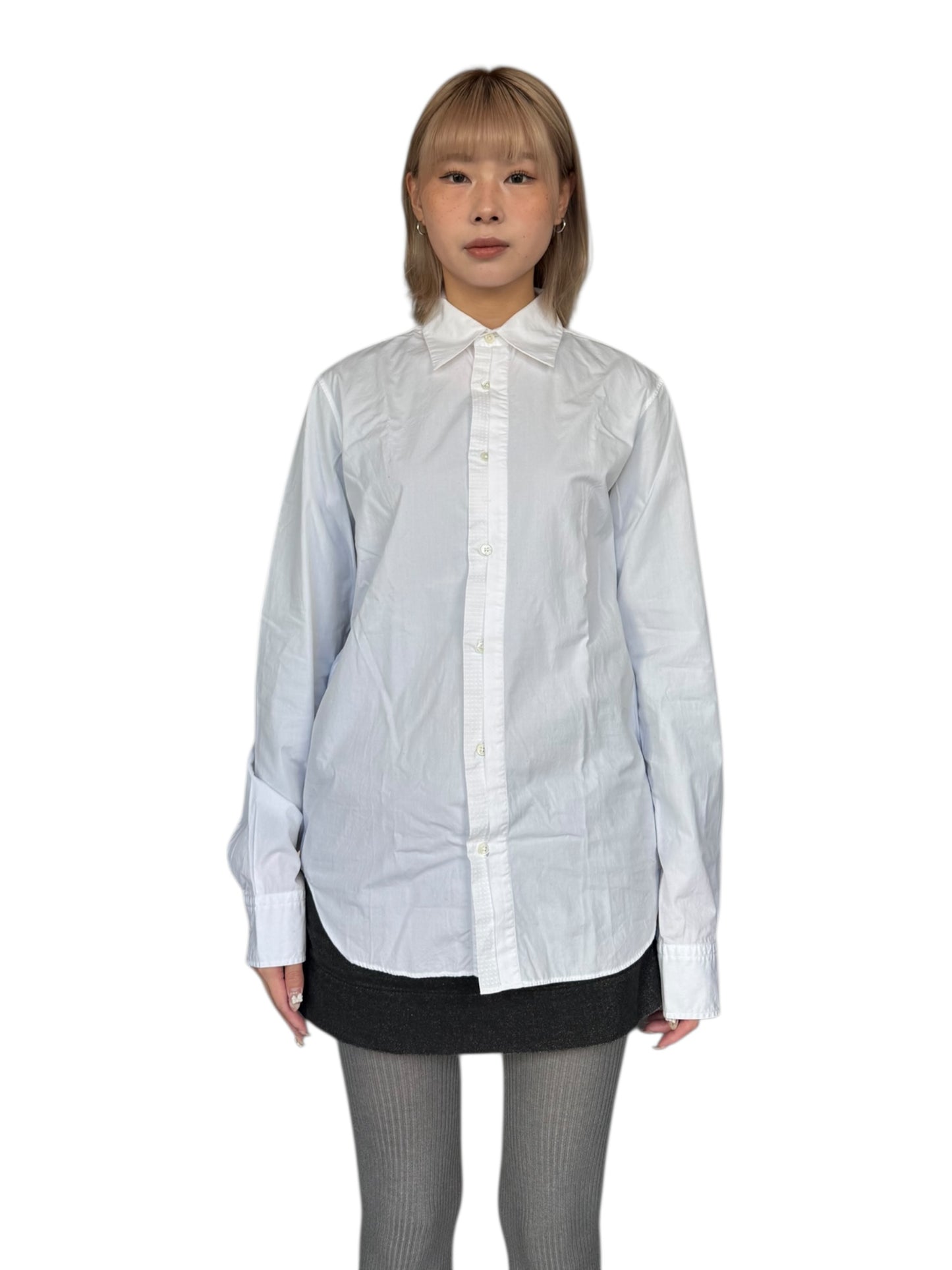 Ann Demeulemeester Cotton Poplin Shirt 2000s