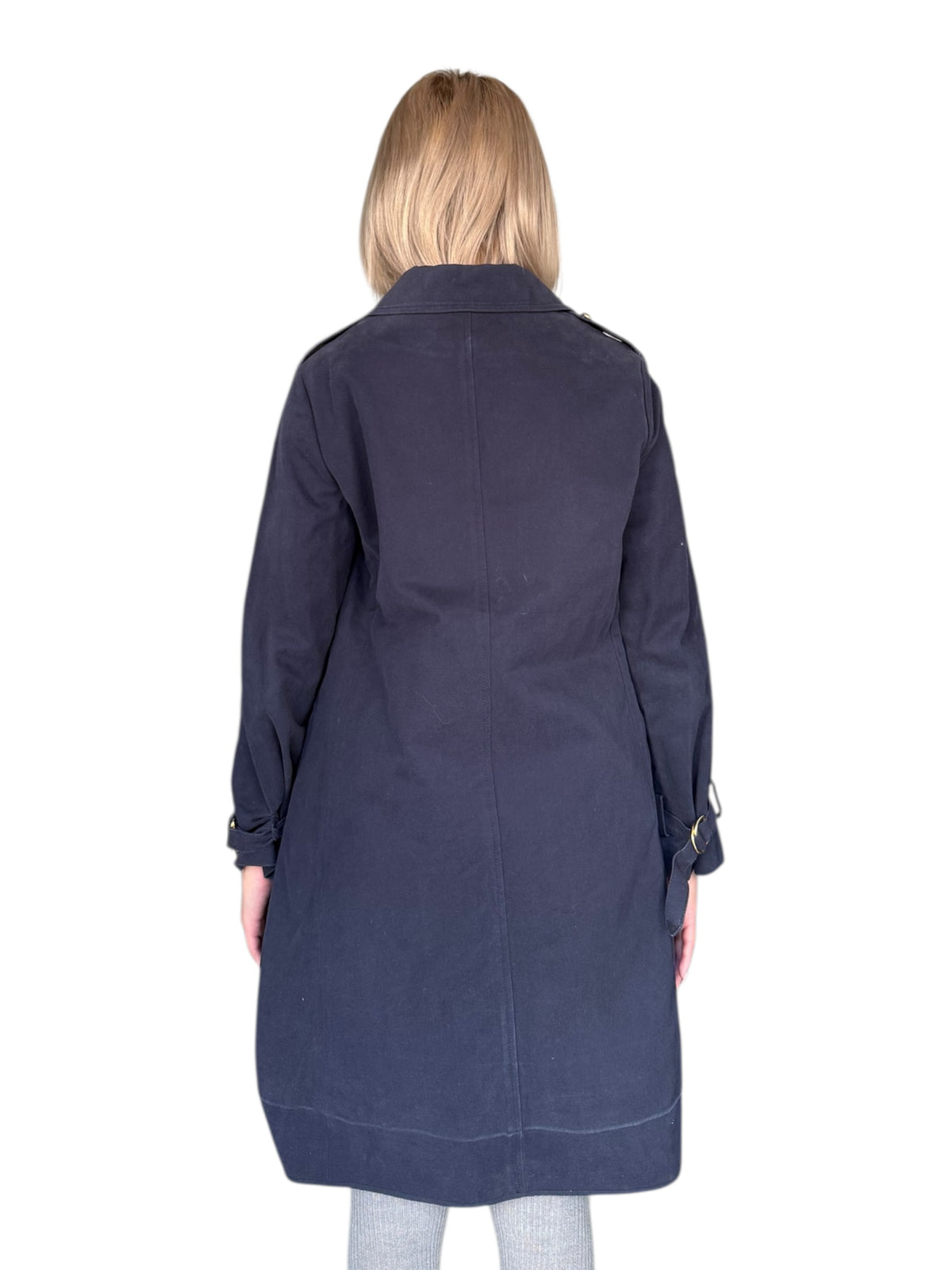 Marc By Marc Jacobs Double-Breasted Wool Coat (Navy)