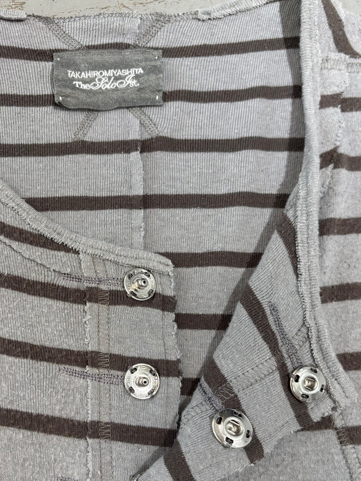 TAKAHIROMIYASHITA TheSoloist. SS11  Border Vest