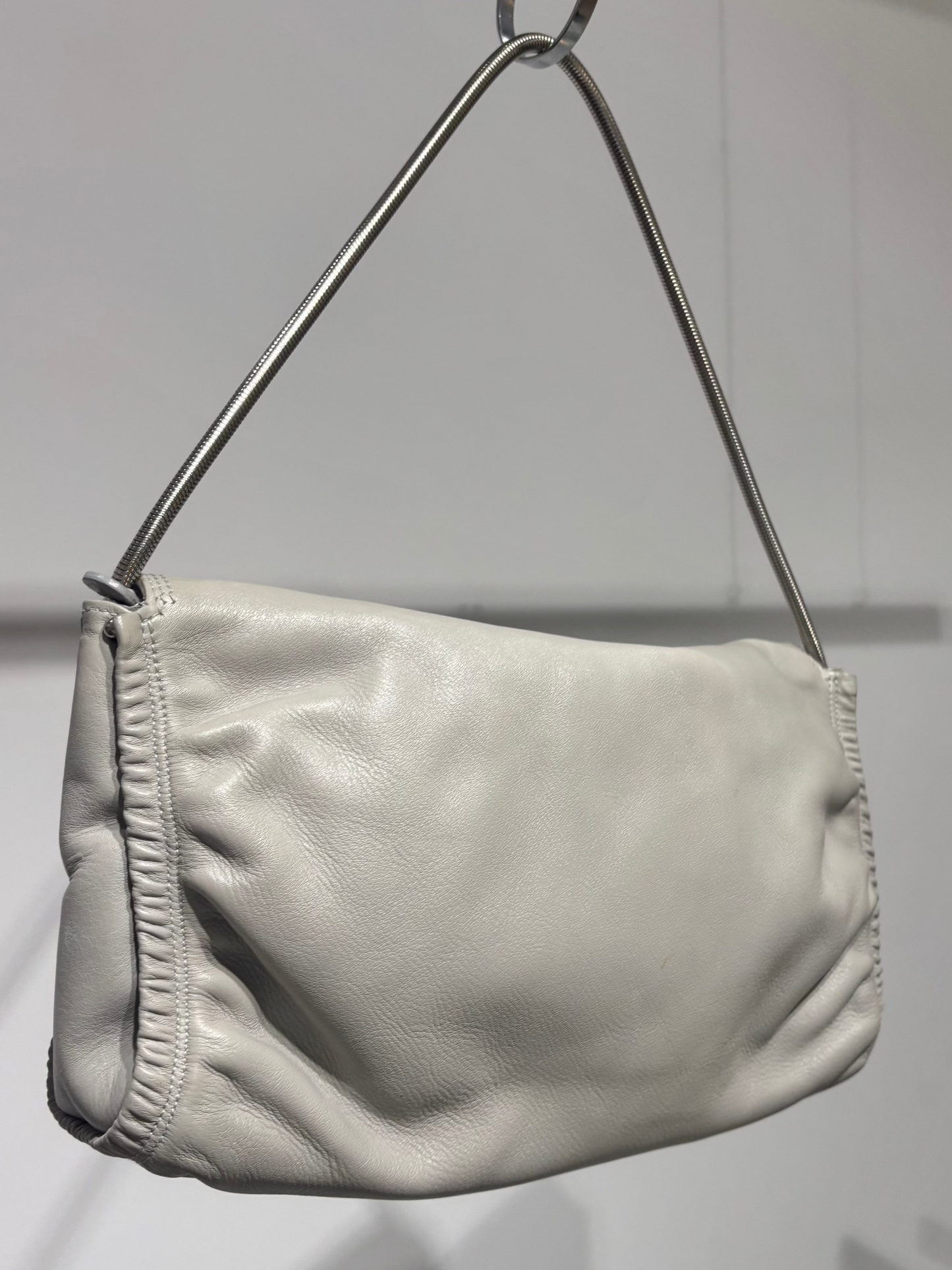 FERRAGAMO snake handle charm bag
