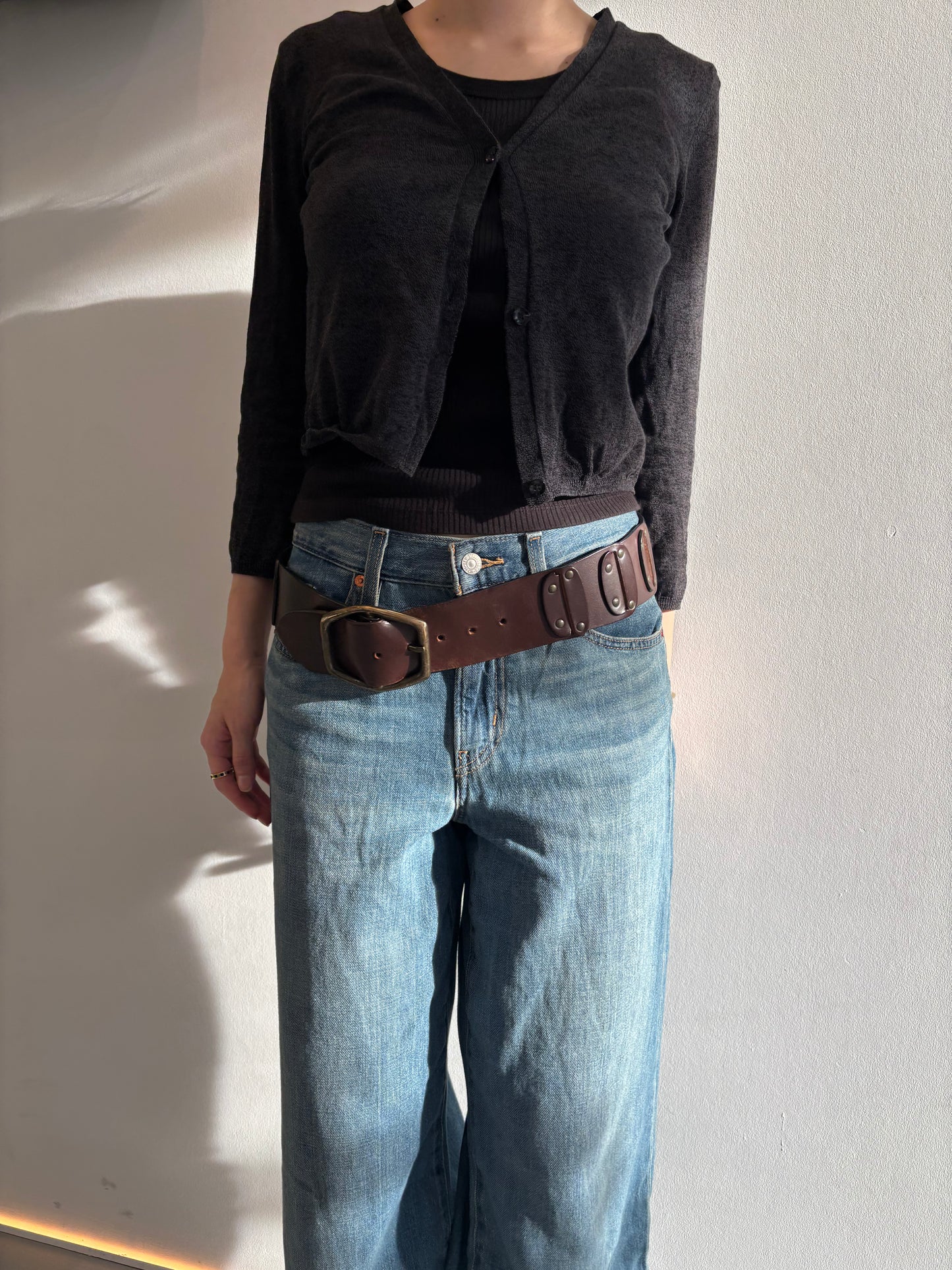 DOLCE＆GABBANA wide belt