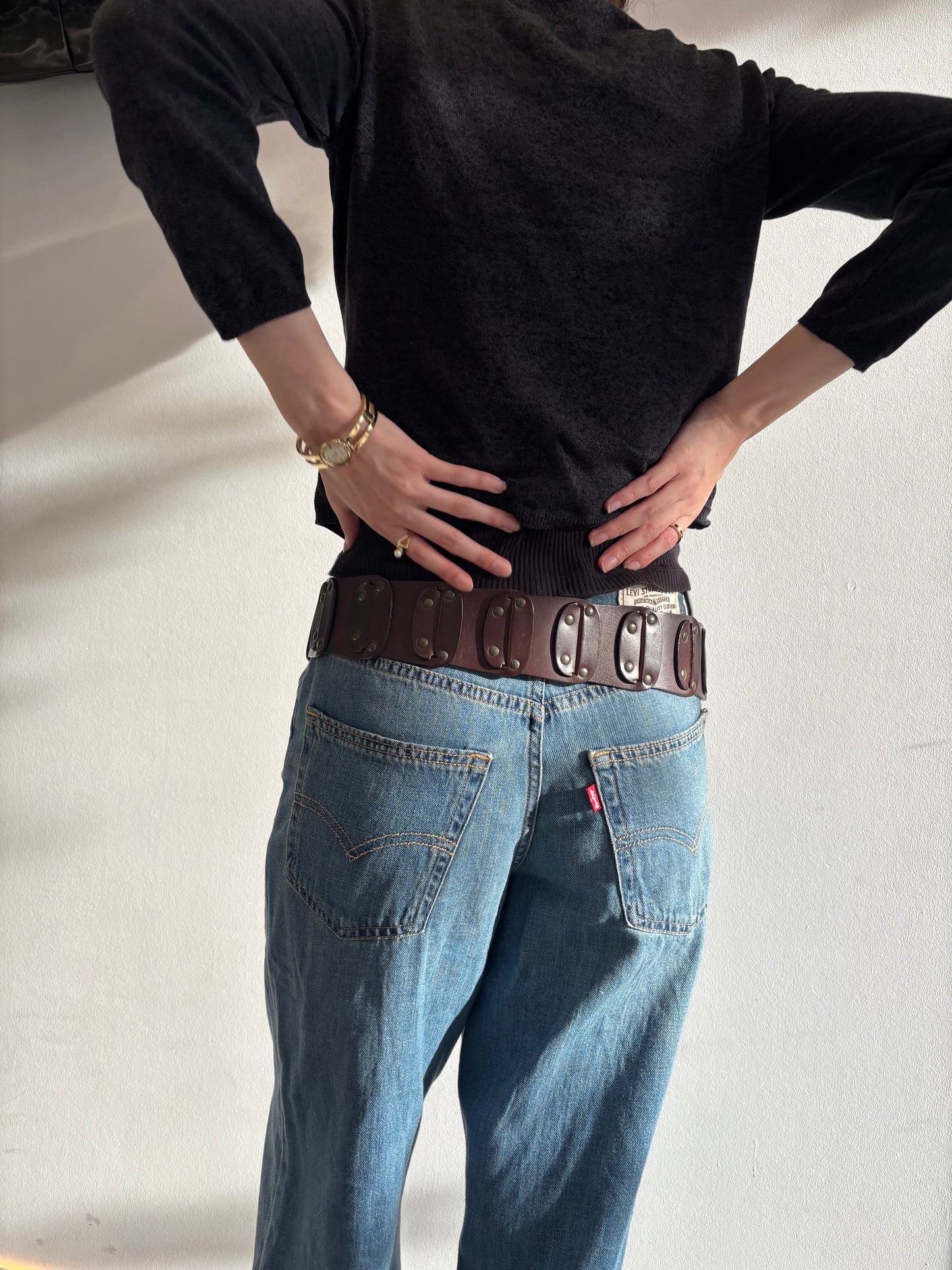 DOLCE＆GABBANA wide belt