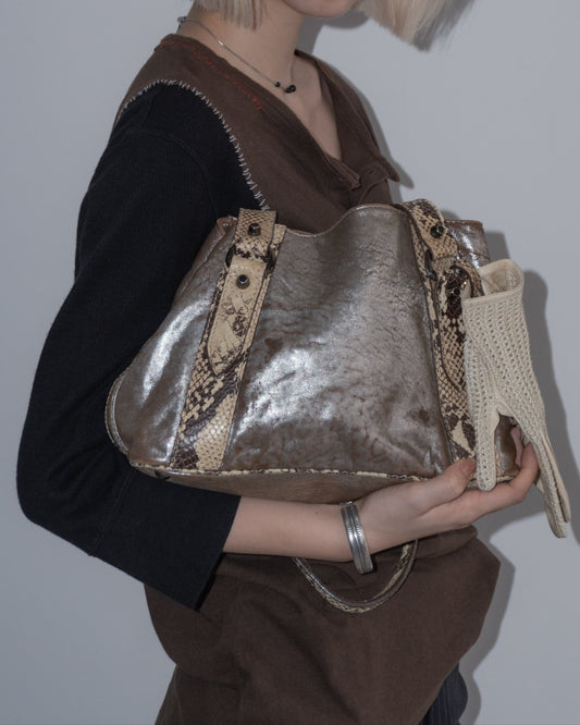 MIUMIU python hand bag