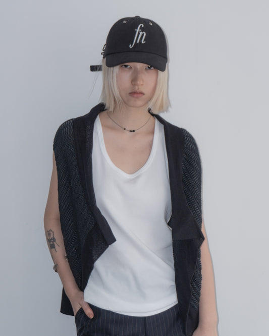 RICK OWENS SS11 Draped Cocoon Vest (Black)