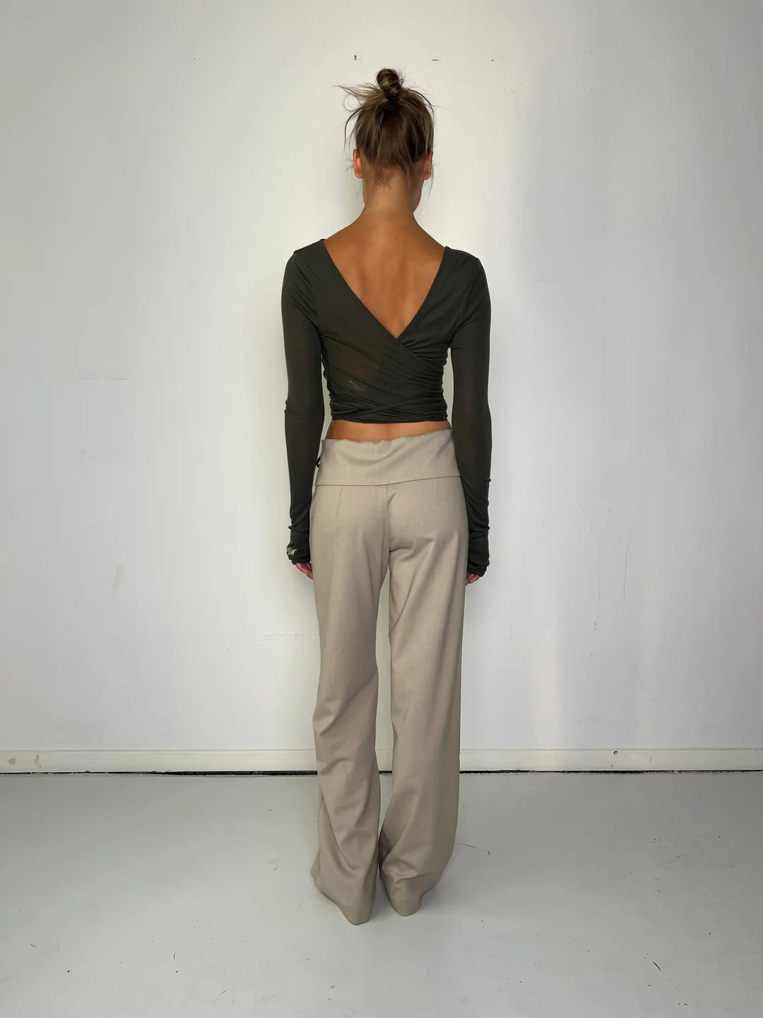 Luna Wrap Blouse