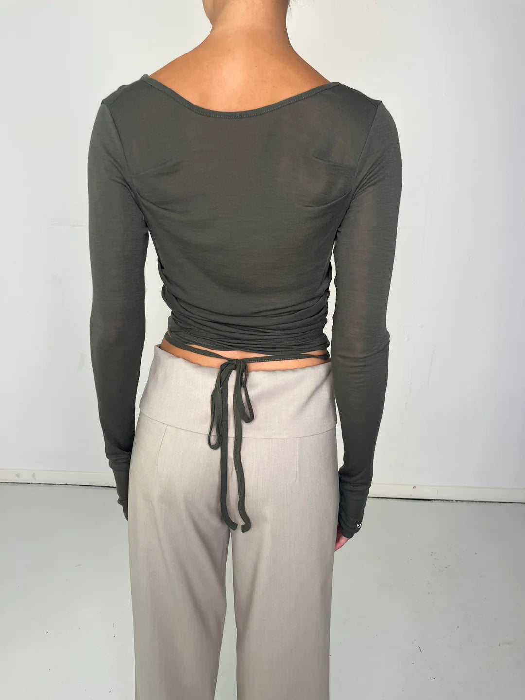 Luna Wrap Blouse