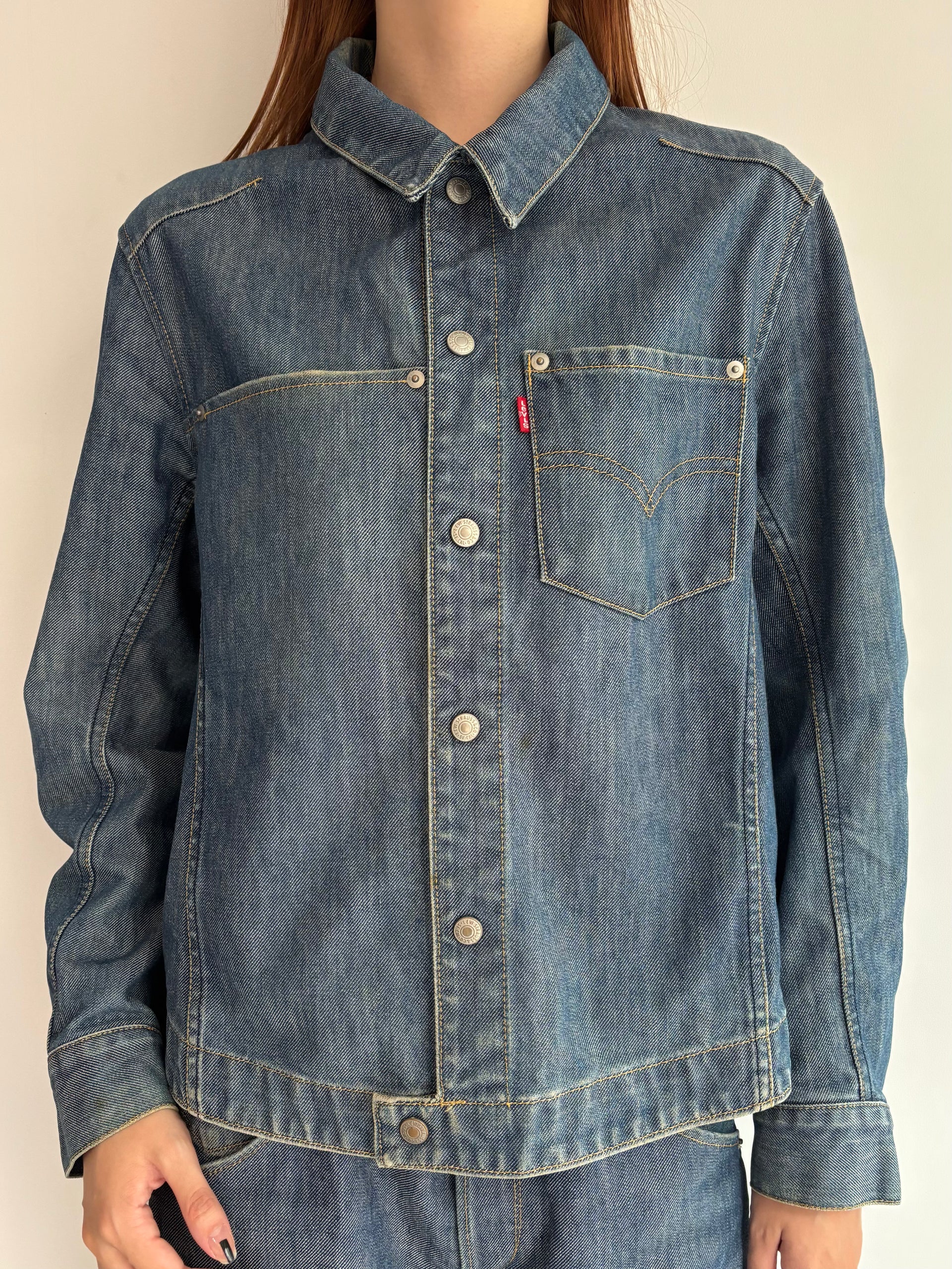 ジャケット・アウター Levi's Engineered Jeans 00s \"Full Set\" 00's “Levi's ENGINEERED JEANS” Denim Jacket | RENGA CLOTHING STORE