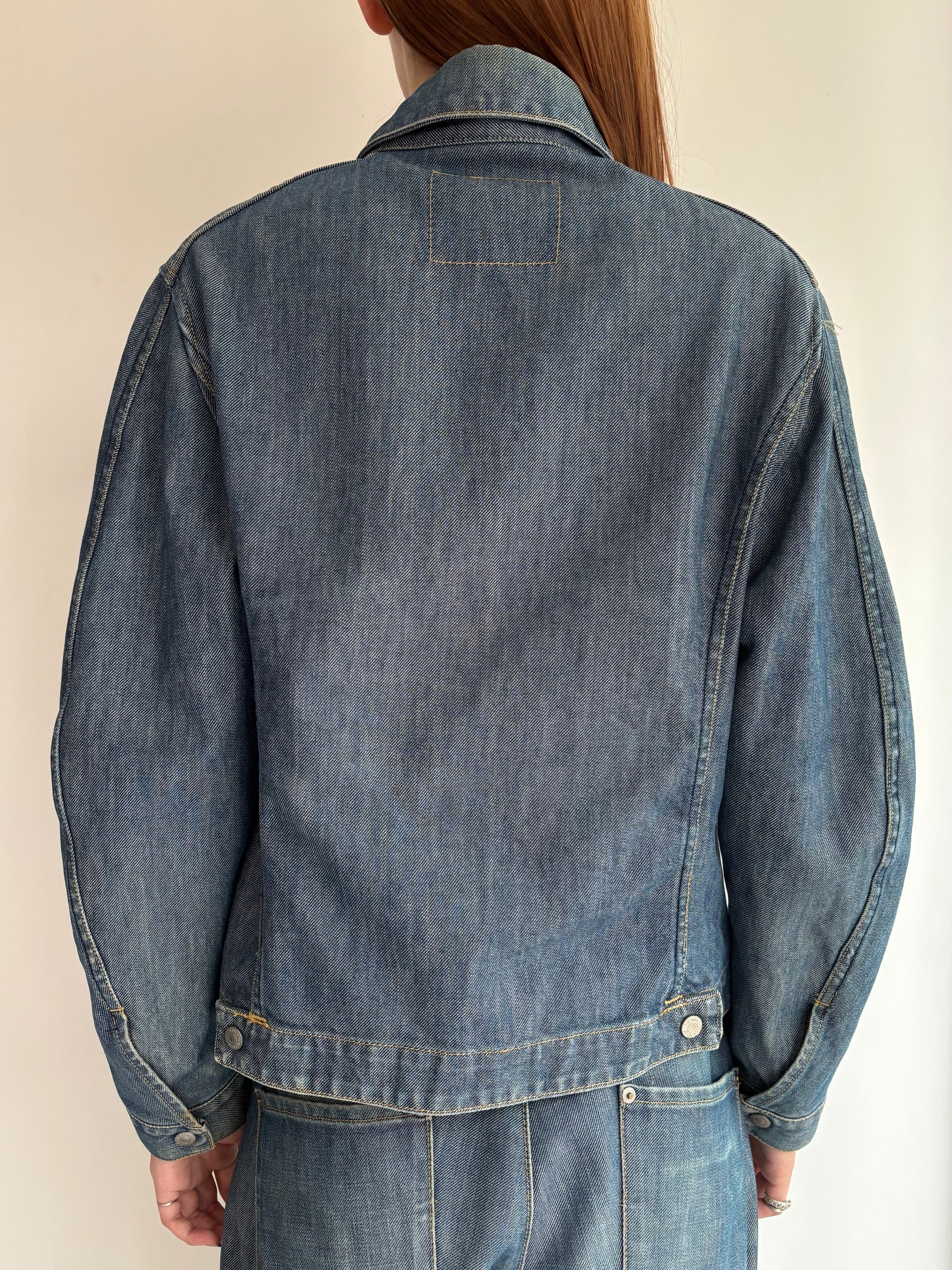 Levi's ENGINEERED JEANS 00s Denim Jacket 01 – MIDITOKYO Levi's ENGINEERED JEANS 00s Denim Jacket 01 – MIDITOKYO