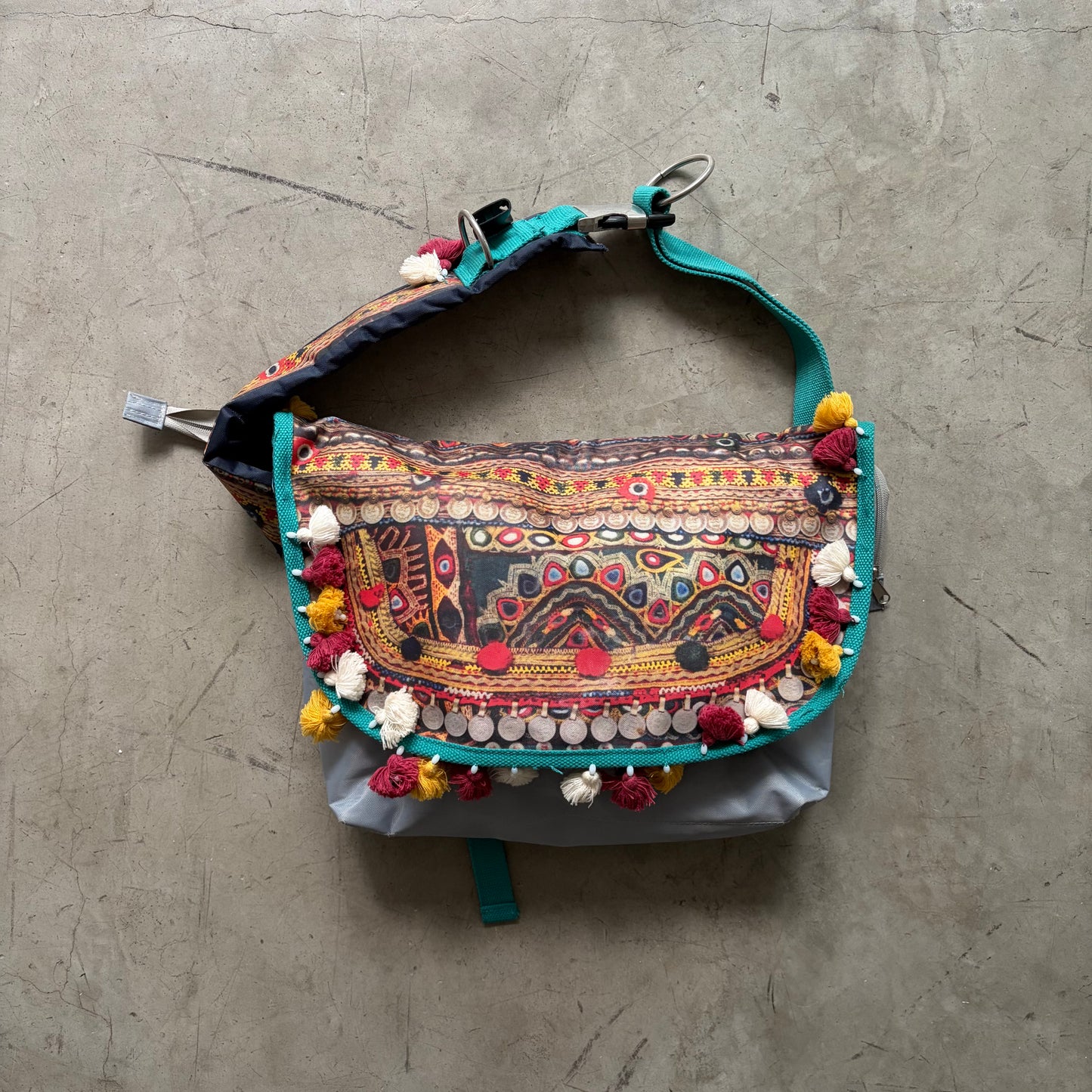 Undercover SS08 Ethnic Messenger Sling Bag