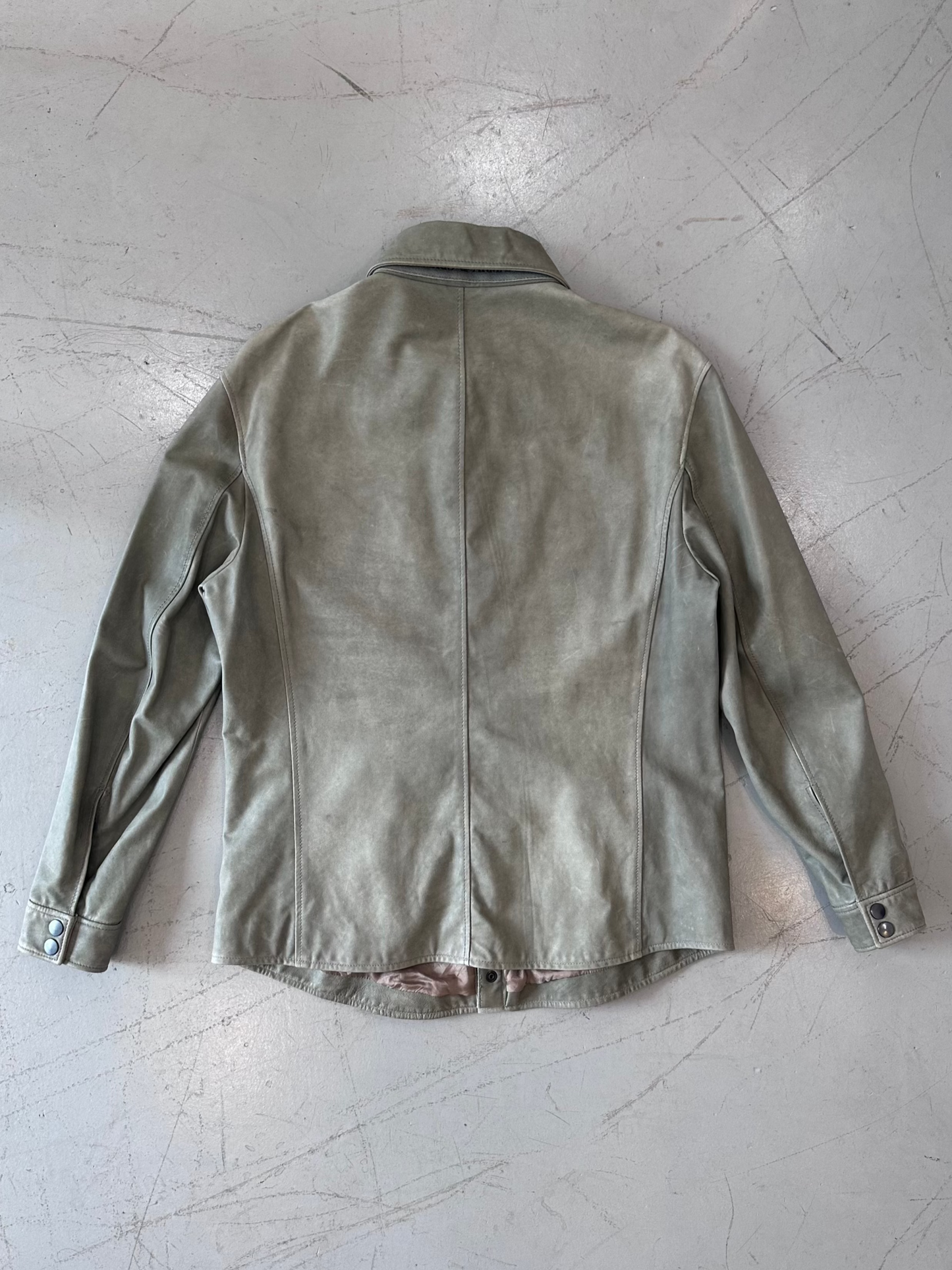 EMPORIO ARMANI leather jacket