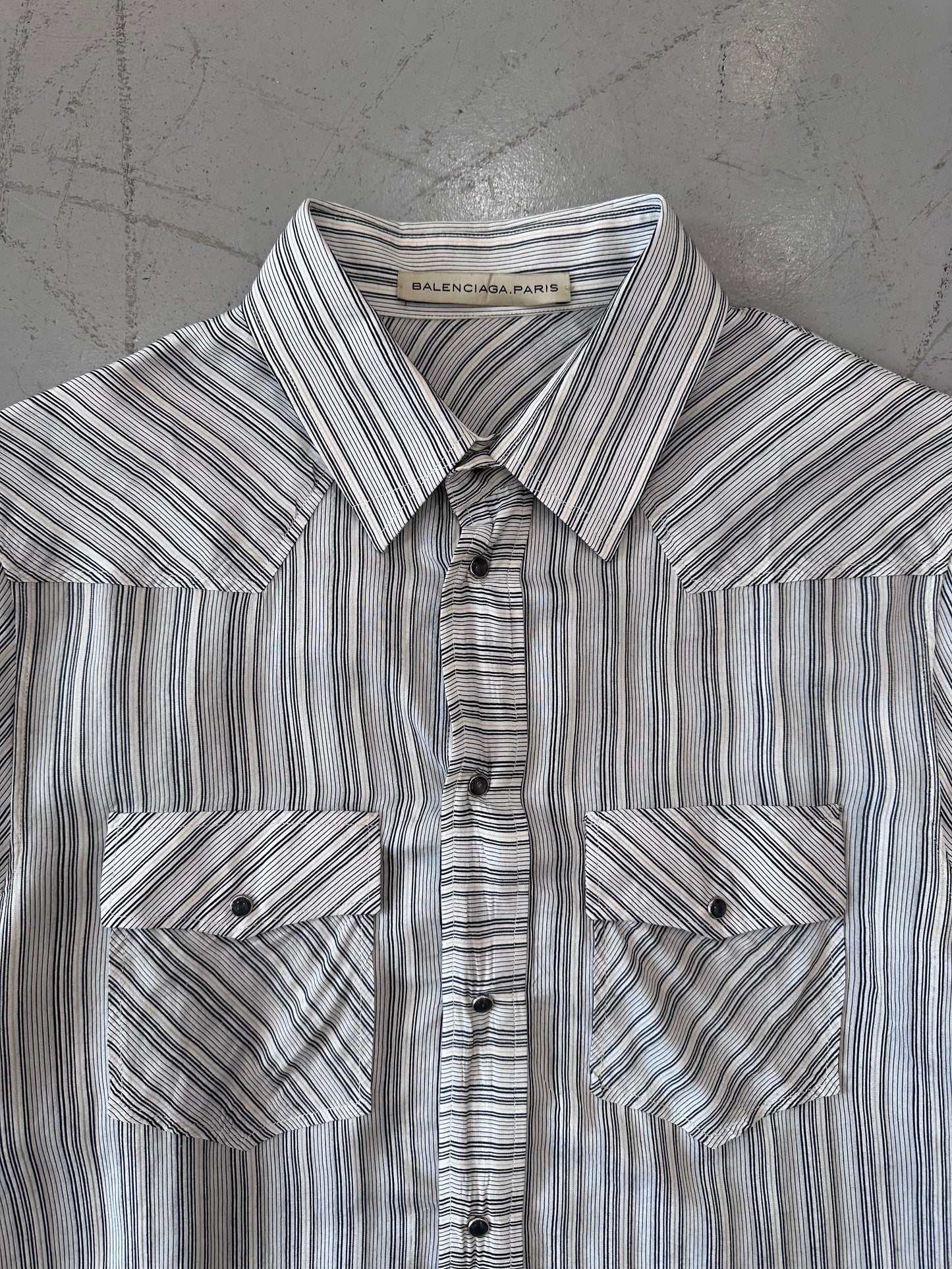 BALENCIAGA western shirt