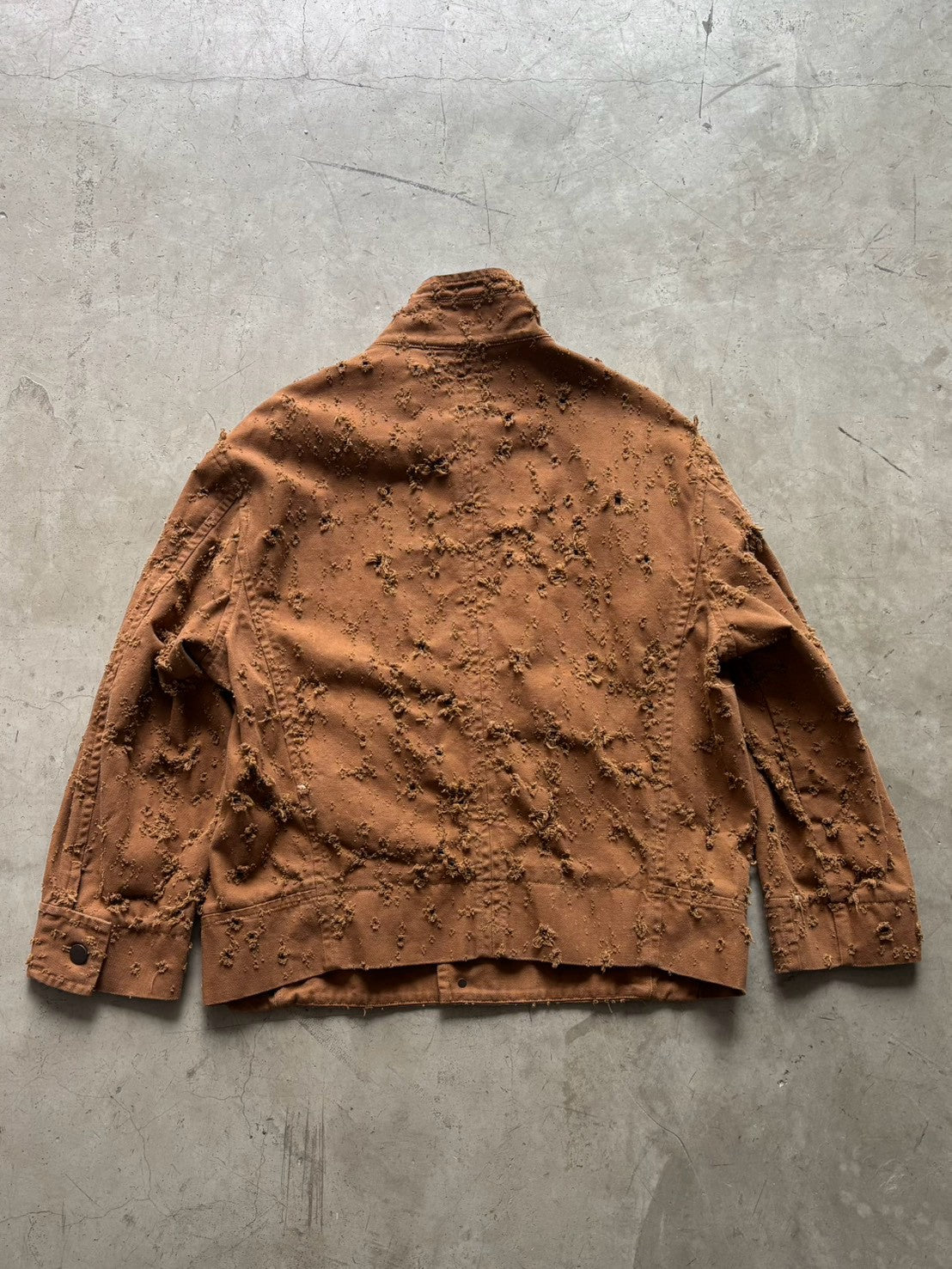 Emporio Armani Destroyed Denim Jacket