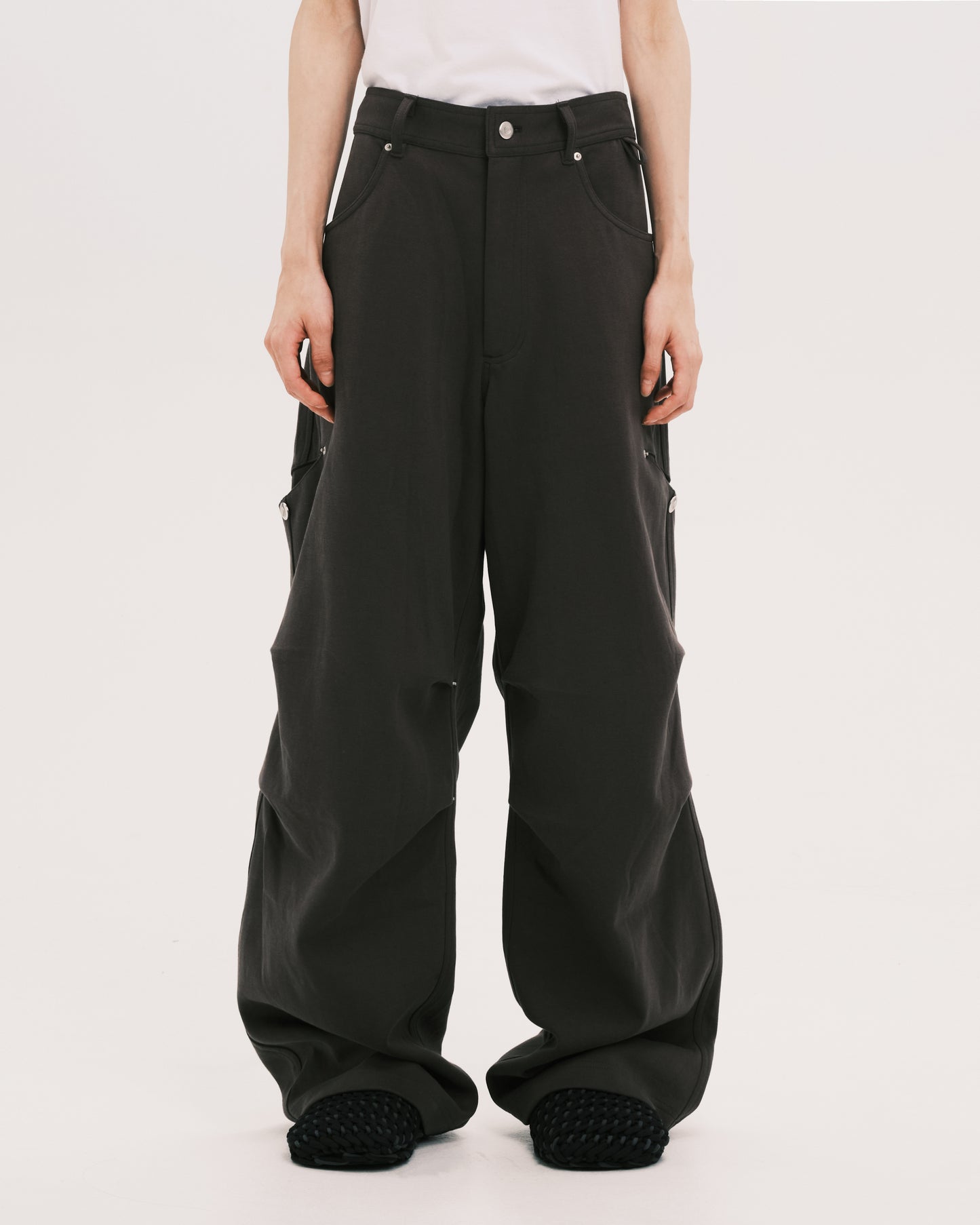 Sweat cargo pants