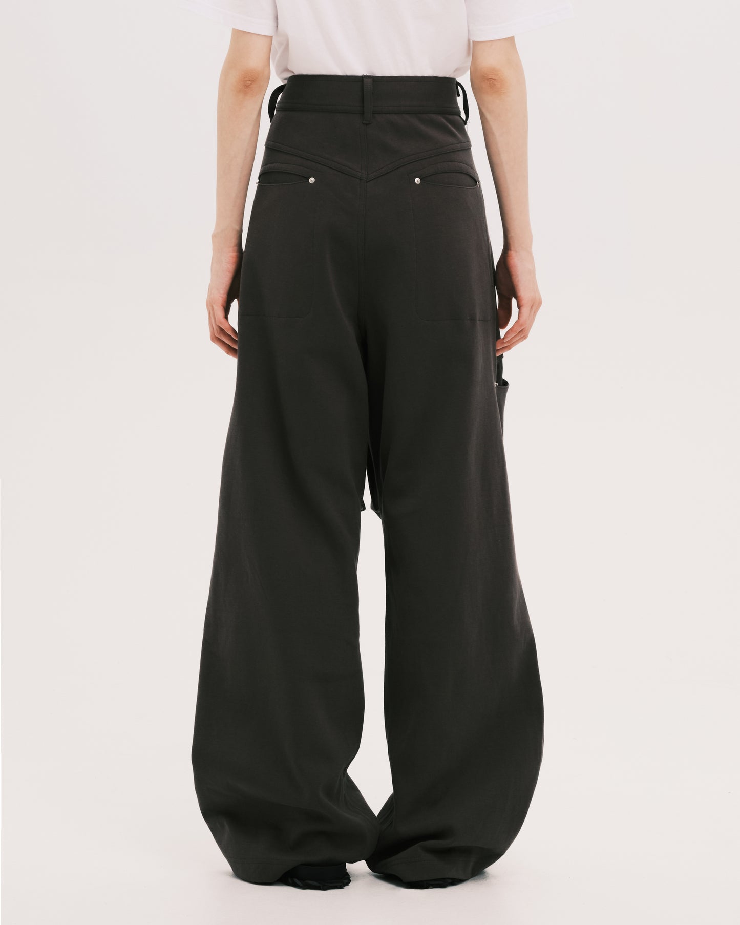 Sweat cargo pants