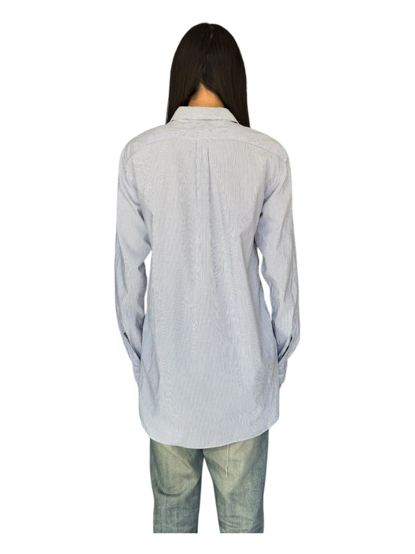 DRIES VAN NOTEN indigo shirt