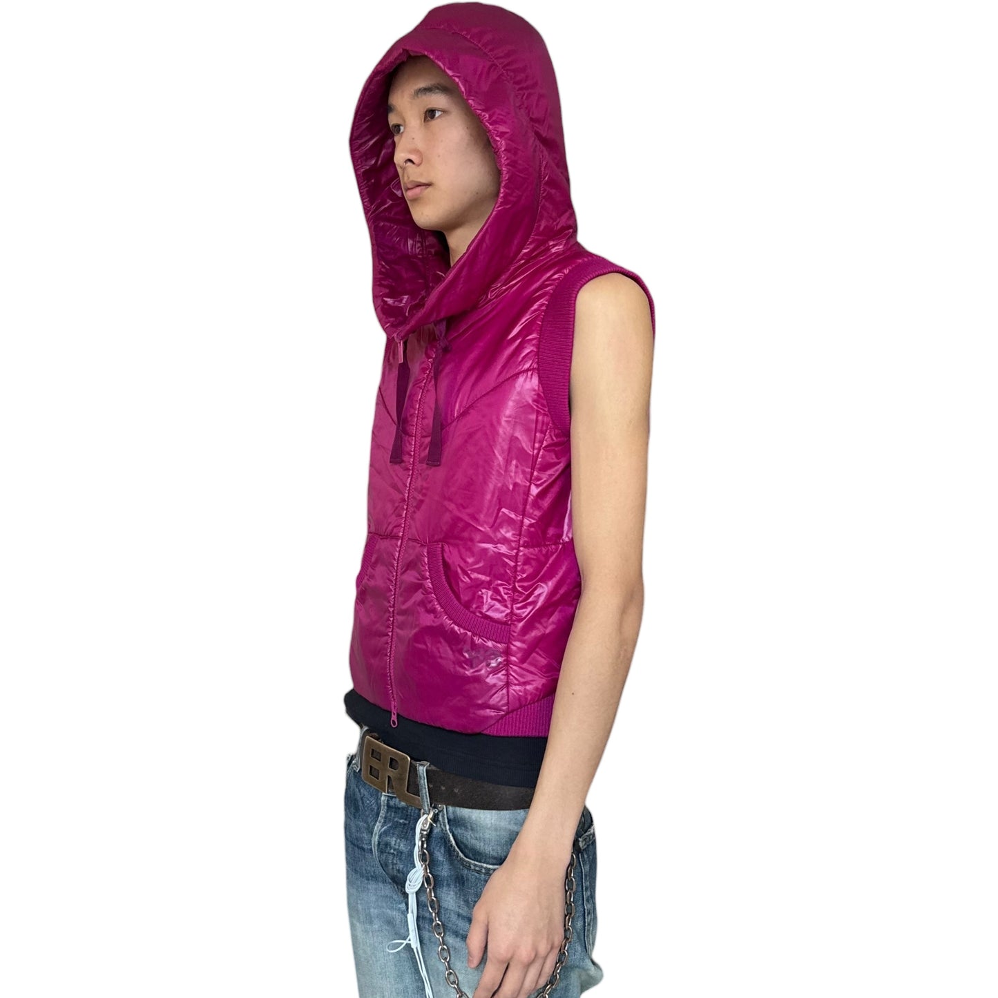 Y-3 Pink dowm vest