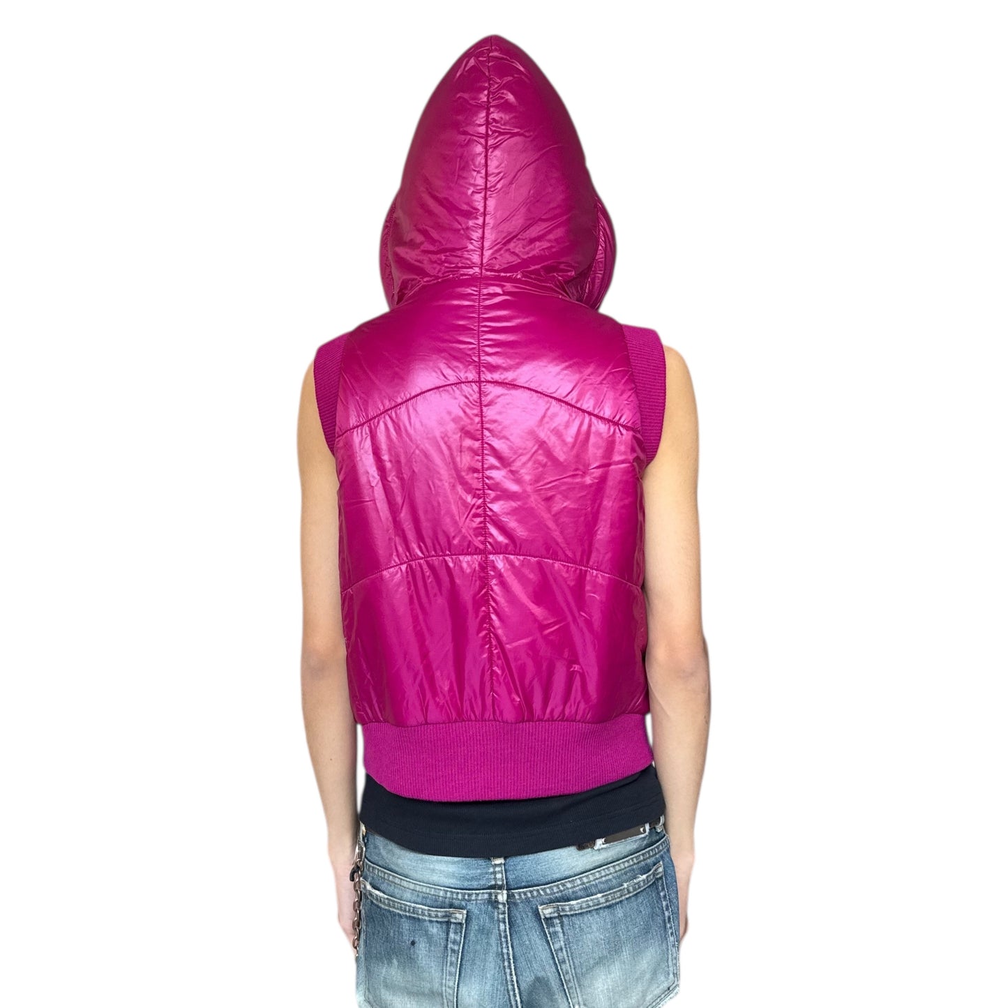 Y-3 Pink dowm vest