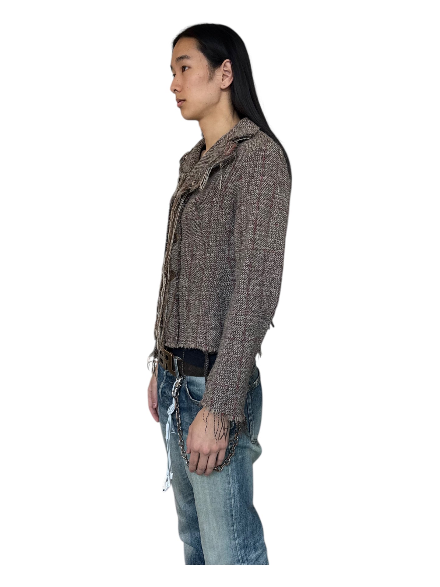 JUNYA WATANABE COMME des GARCONS tweed wool jacket