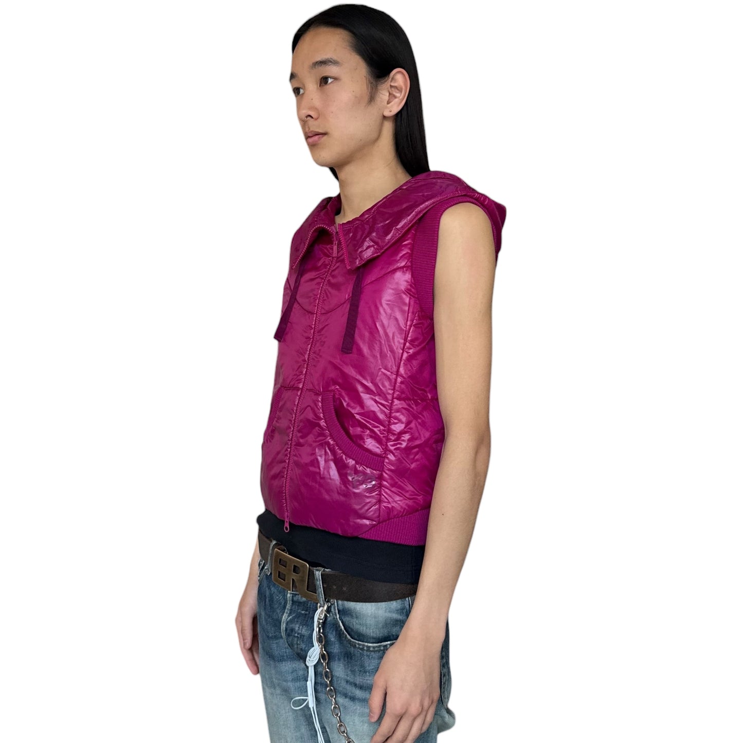 Y-3 Pink dowm vest