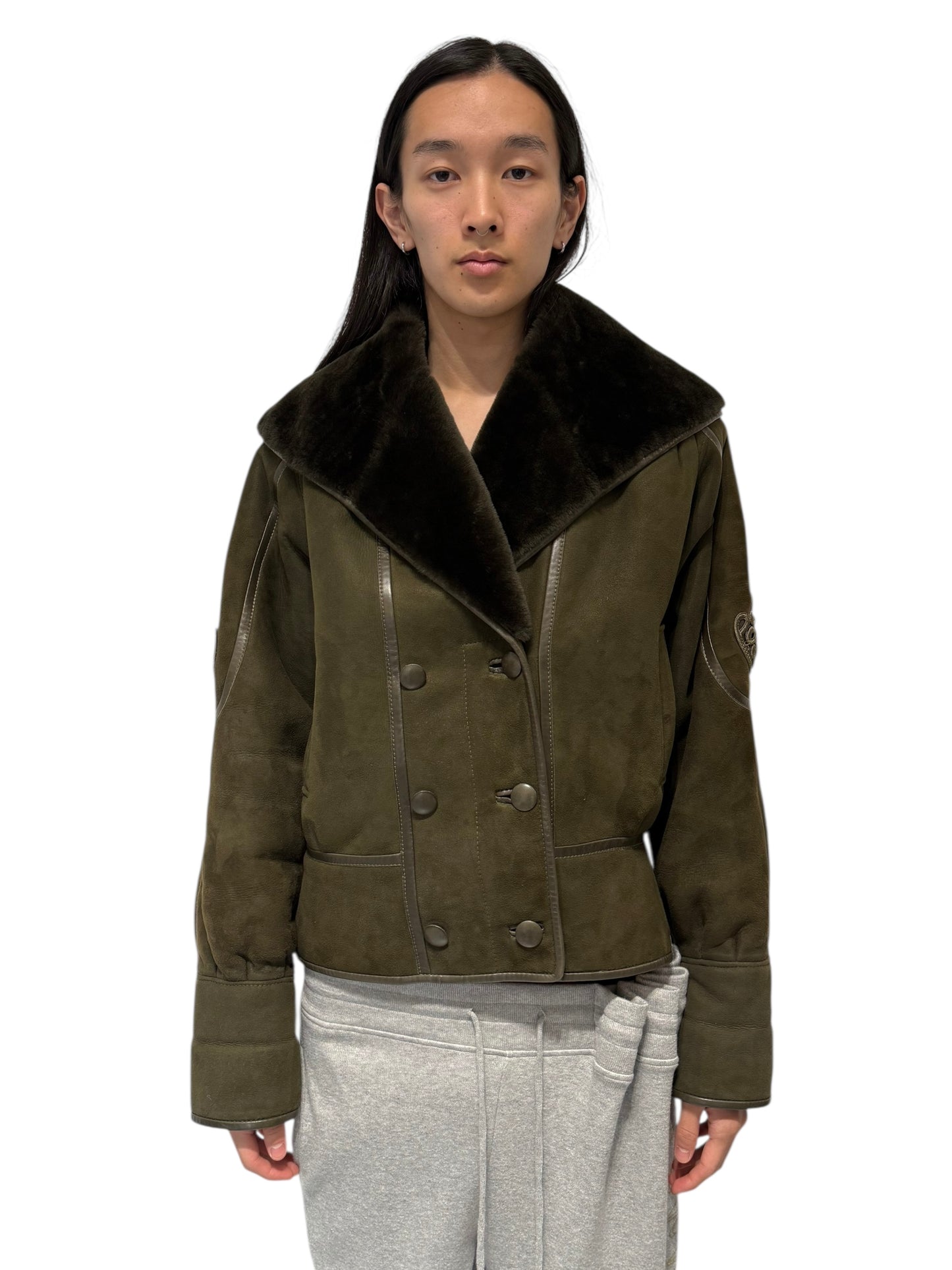 Courrèges Shearling Jacket 80's