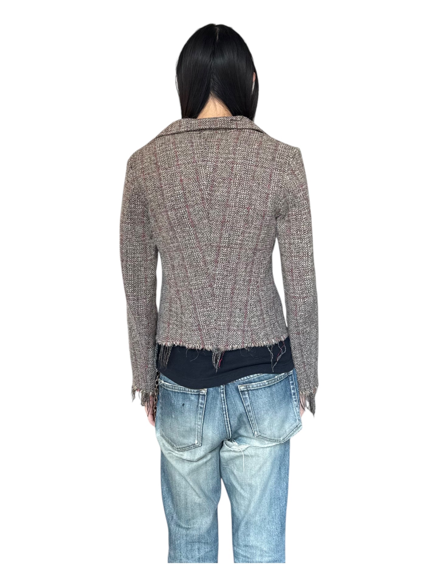 JUNYA WATANABE COMME des GARCONS tweed wool jacket