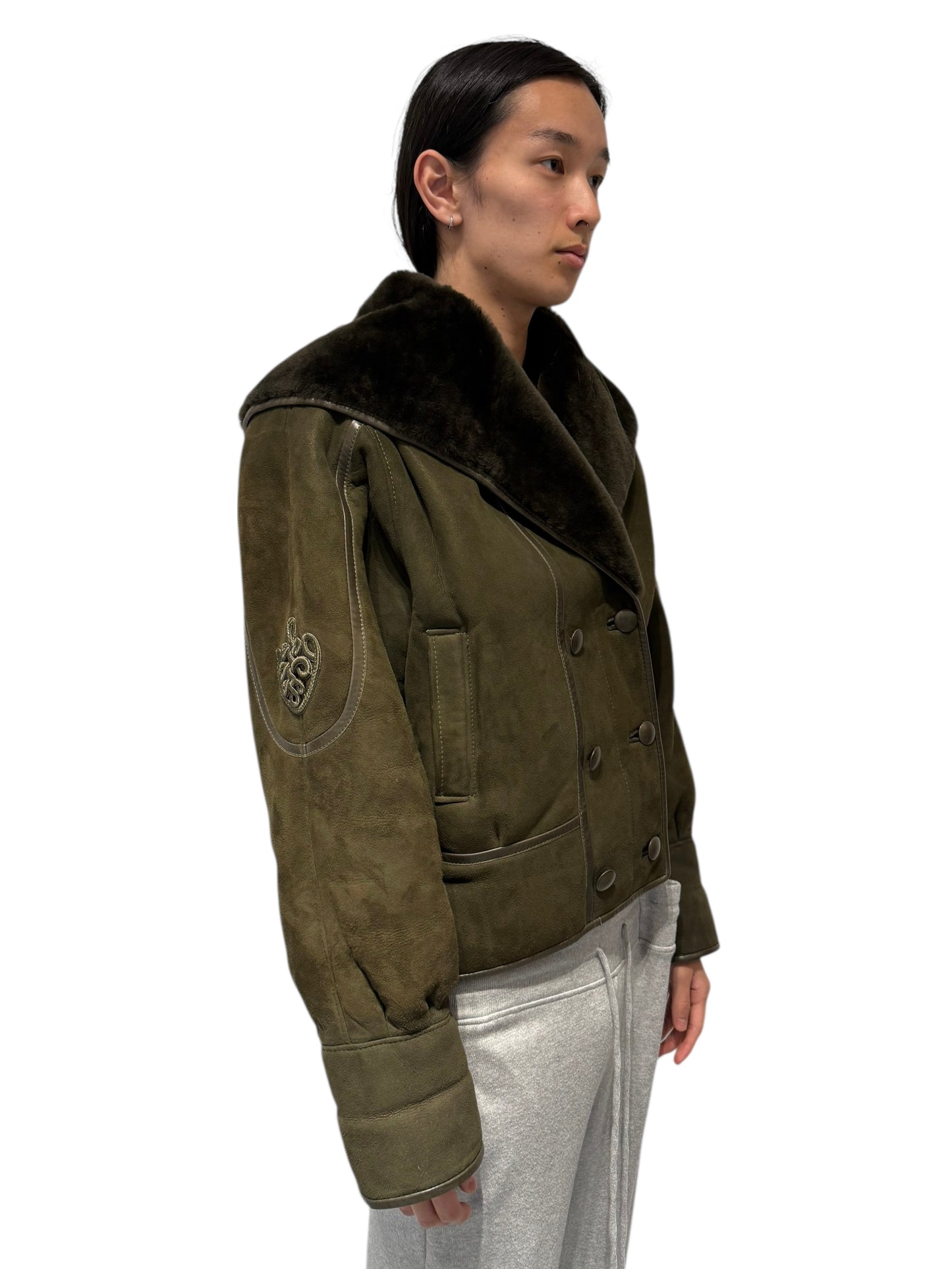 Courrèges Shearling Jacket 80's