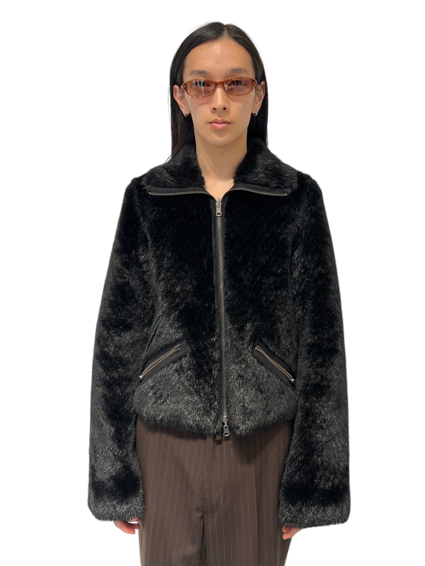 Armani Jeans Fur Jacket