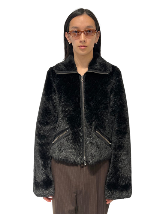 Armani Jeans Fur Jacket