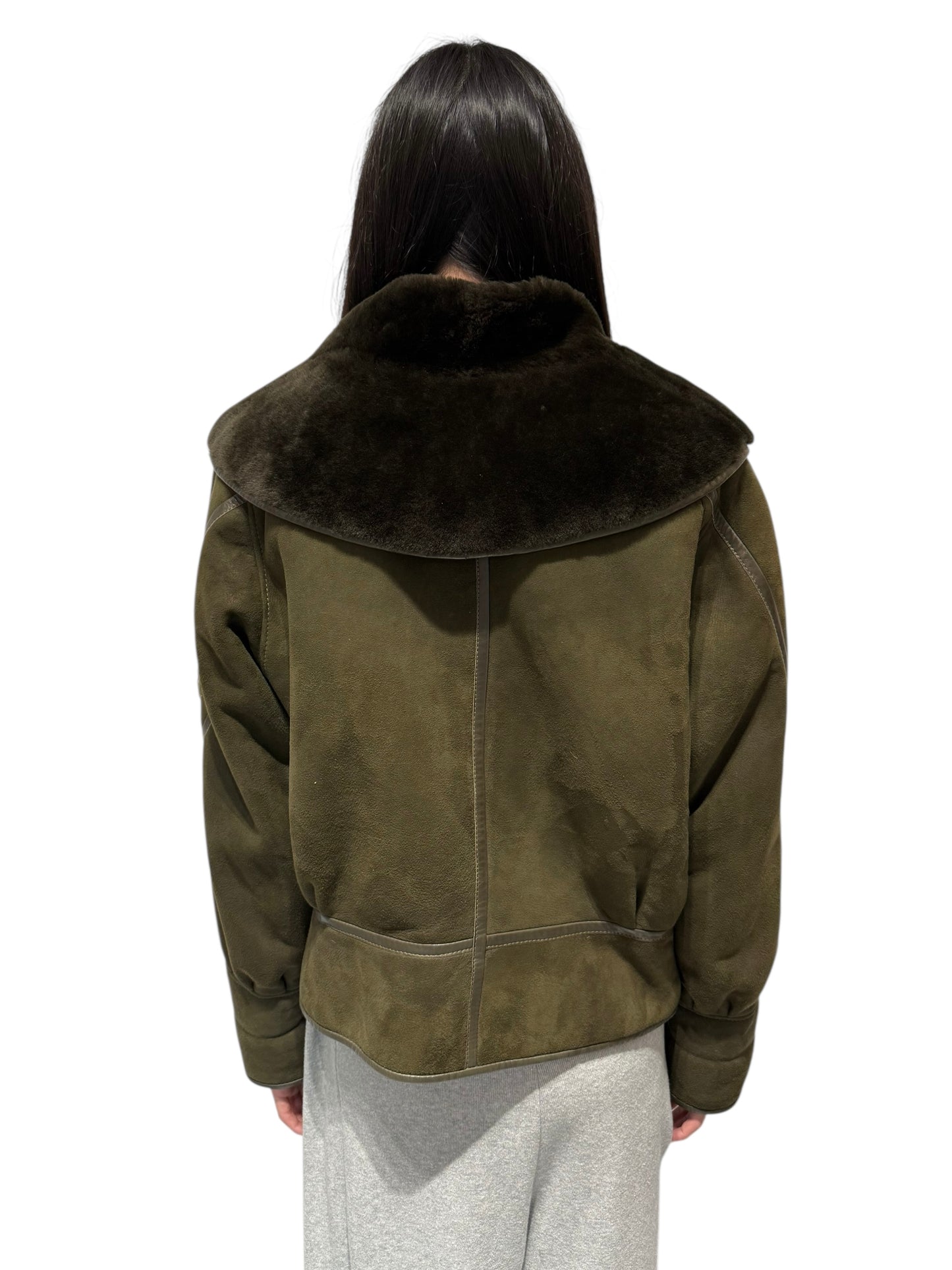 Courrèges Shearling Jacket 80's