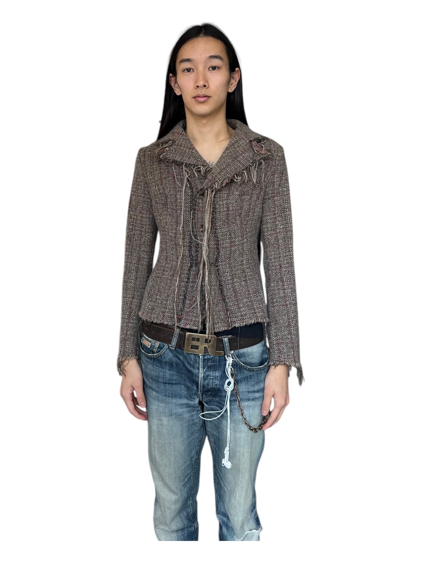 JUNYA WATANABE COMME des GARCONS tweed wool jacket