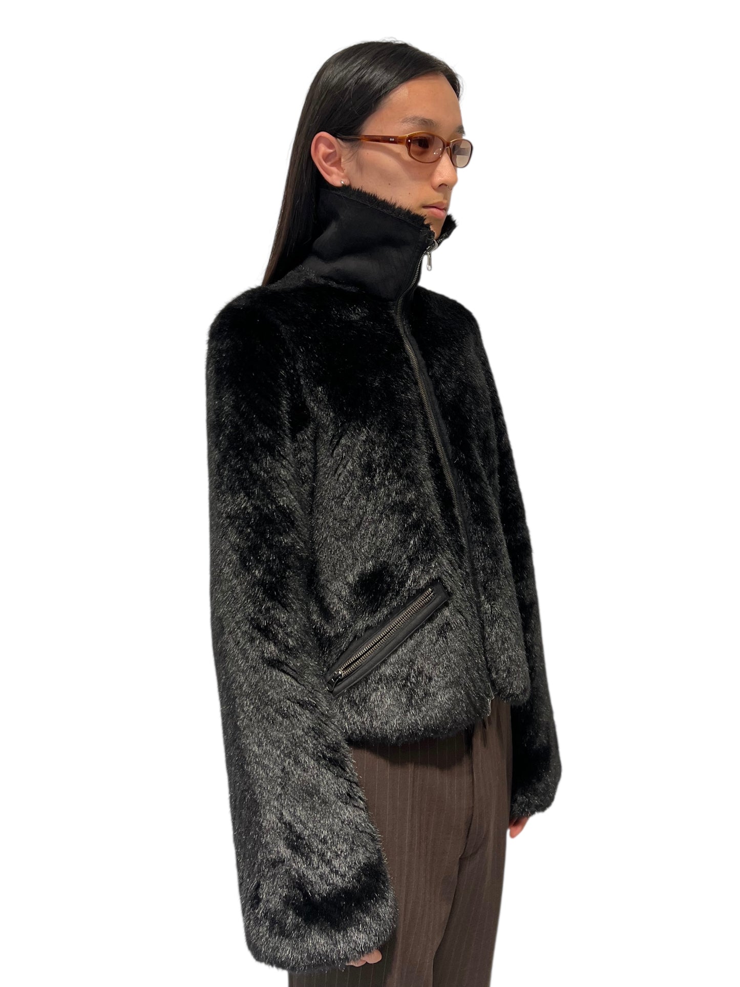 Armani Jeans Fur Jacket