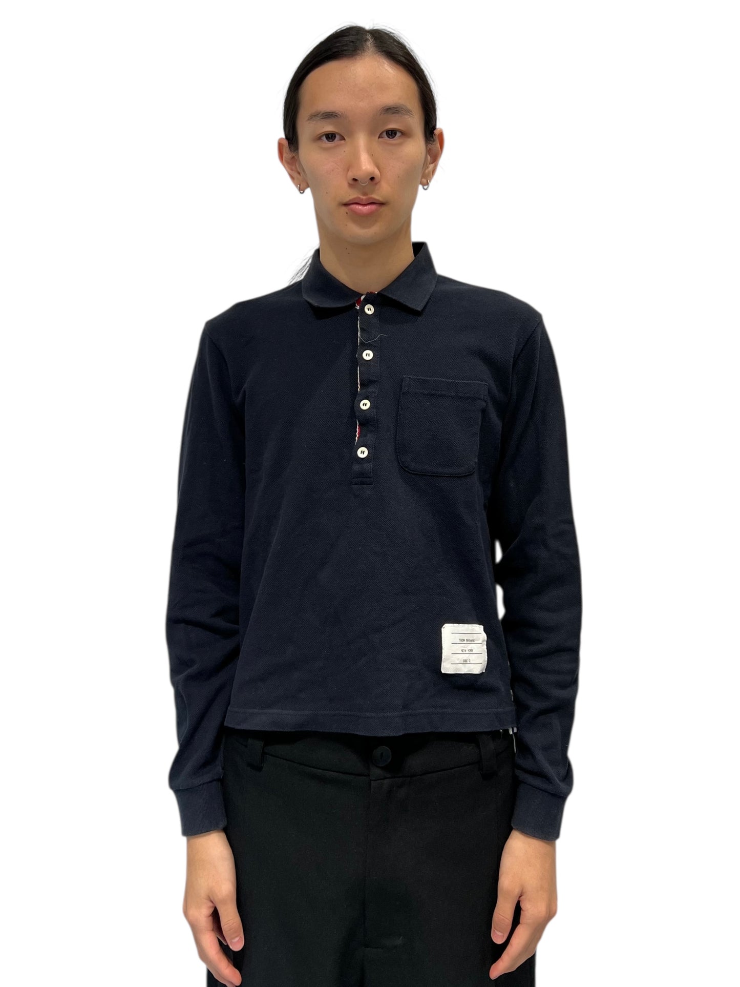 THOM BROWNE. NEW YORK polo shirt