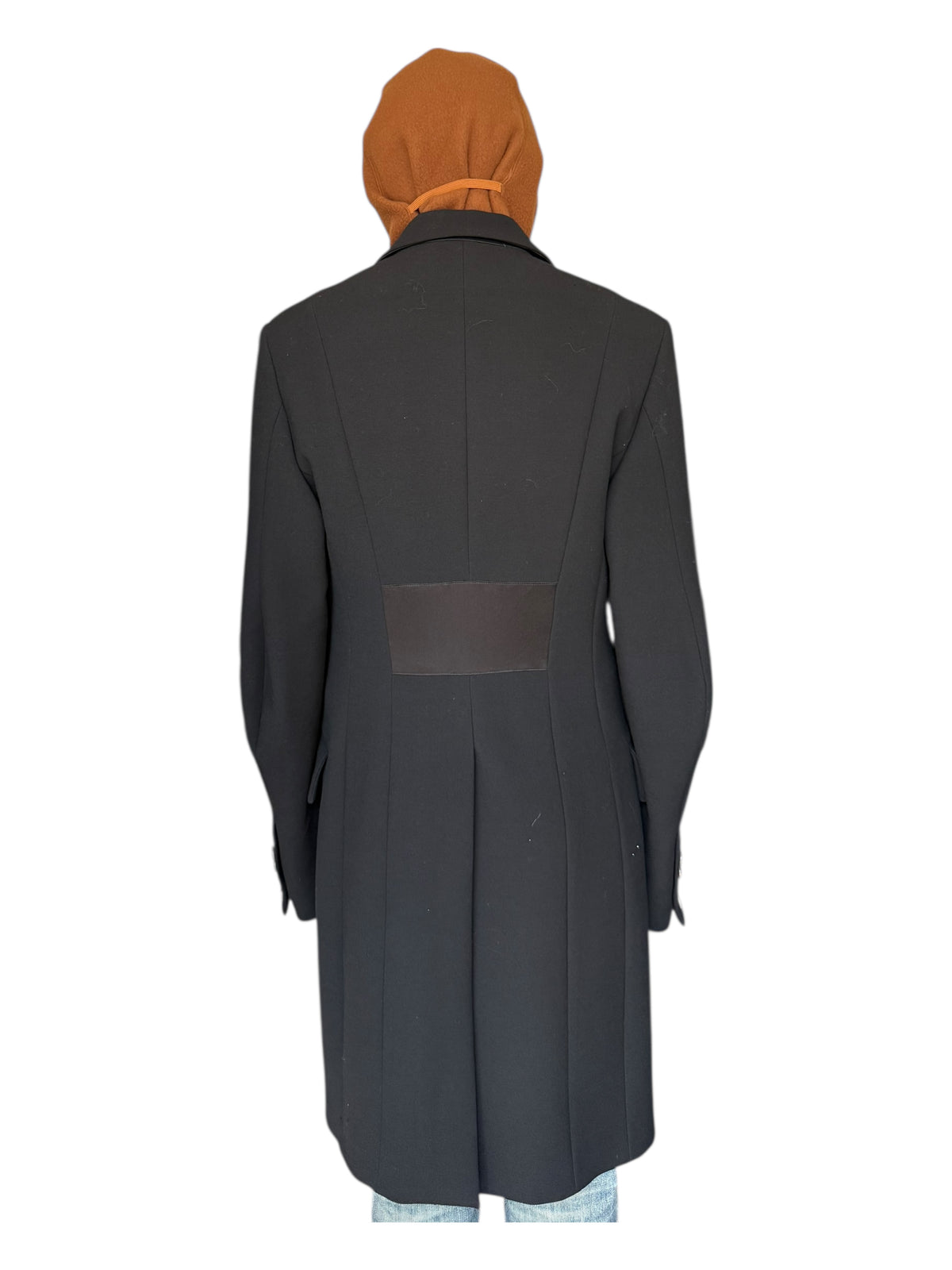 Wales Bonner SS18 Smoking Coat (Black, Made in Italy)