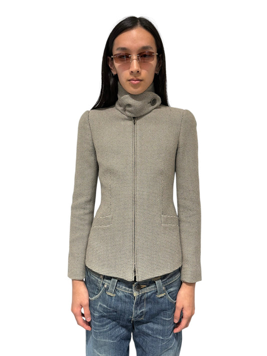 EMPORIO ARMANI High Neck Jacket