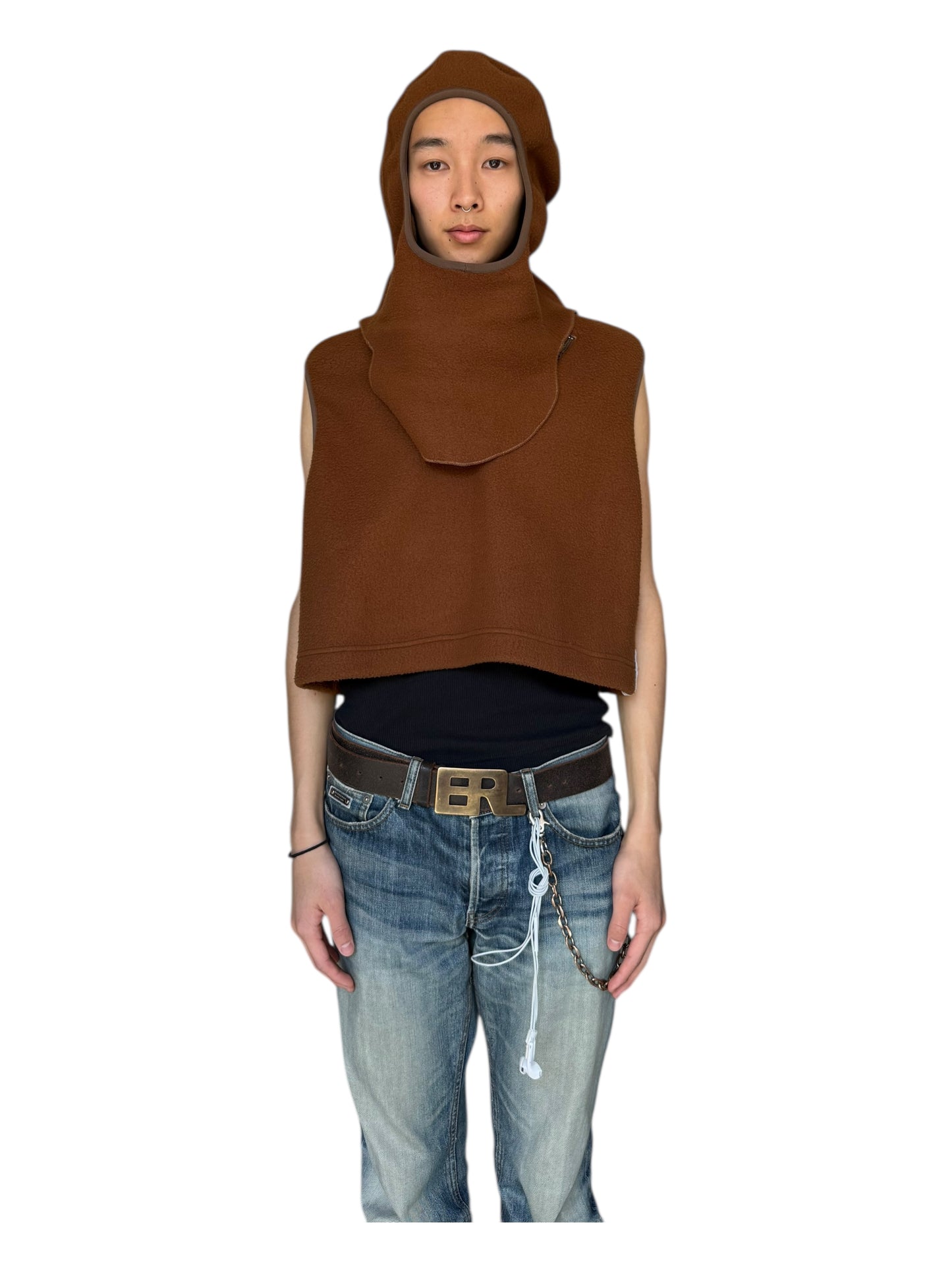 Mountain Research hooded fleece vest