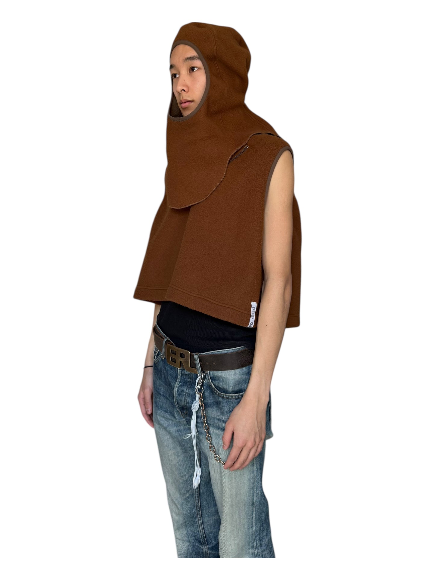 Mountain Research hooded fleece vest