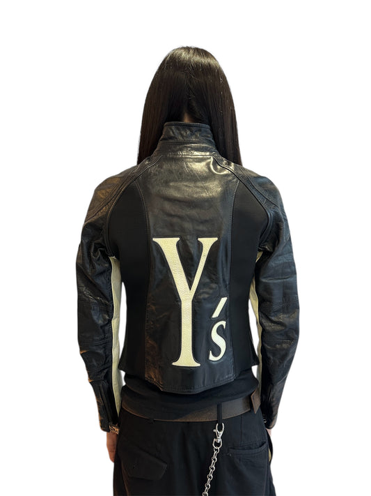 YOHJI YAMAMOTO Y's AW04 "yama MOTO" Dainese Leather Jacket