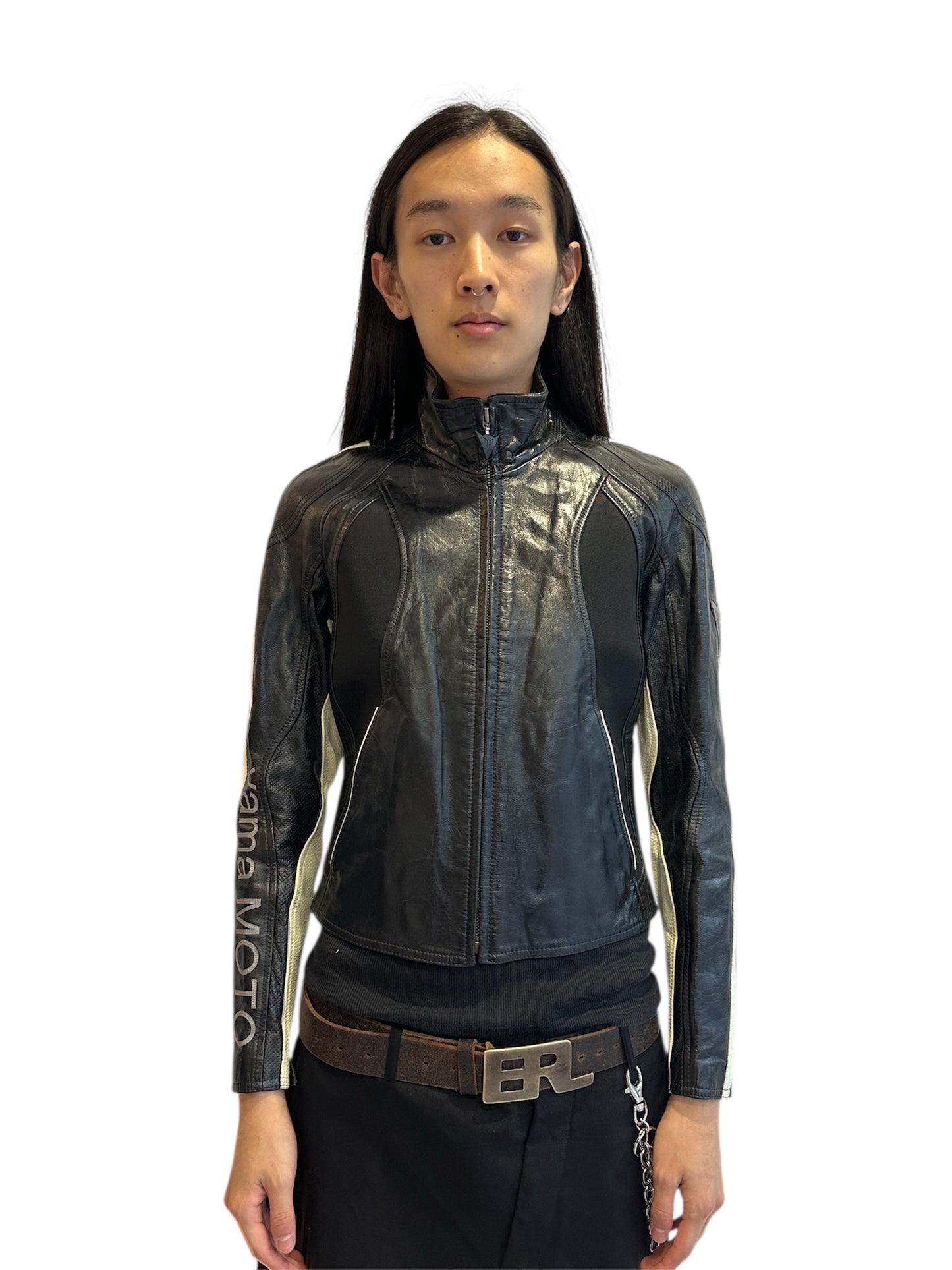 Yohji Yamamoto Y's AW04 "yama MOTO" Dainese Leather Jacket