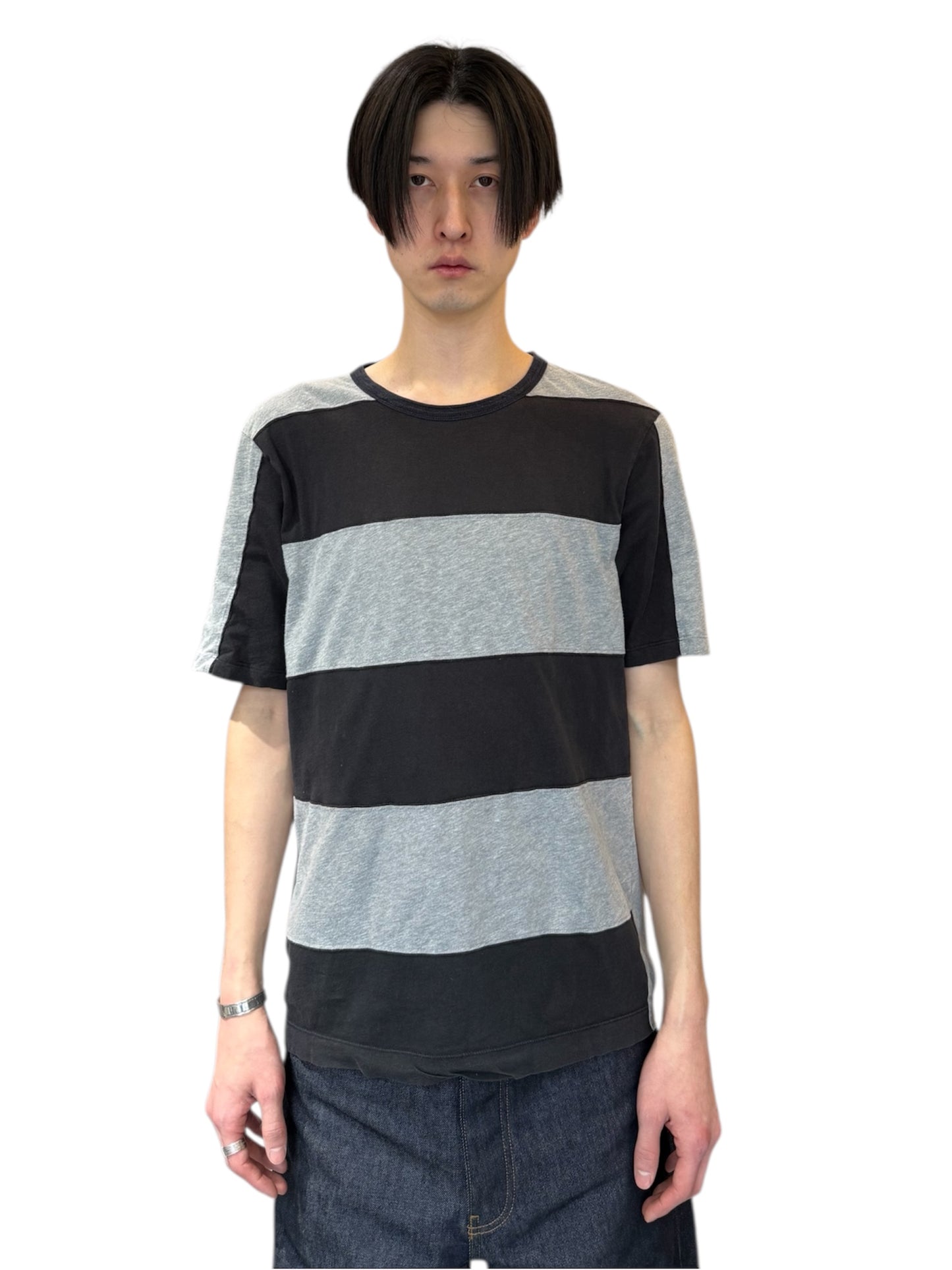DRIES VAN NOTEN border T-shirt