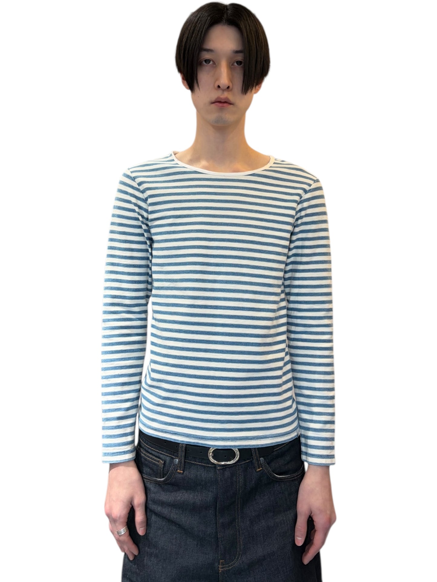 visvim striped long-sleeve T-shirt